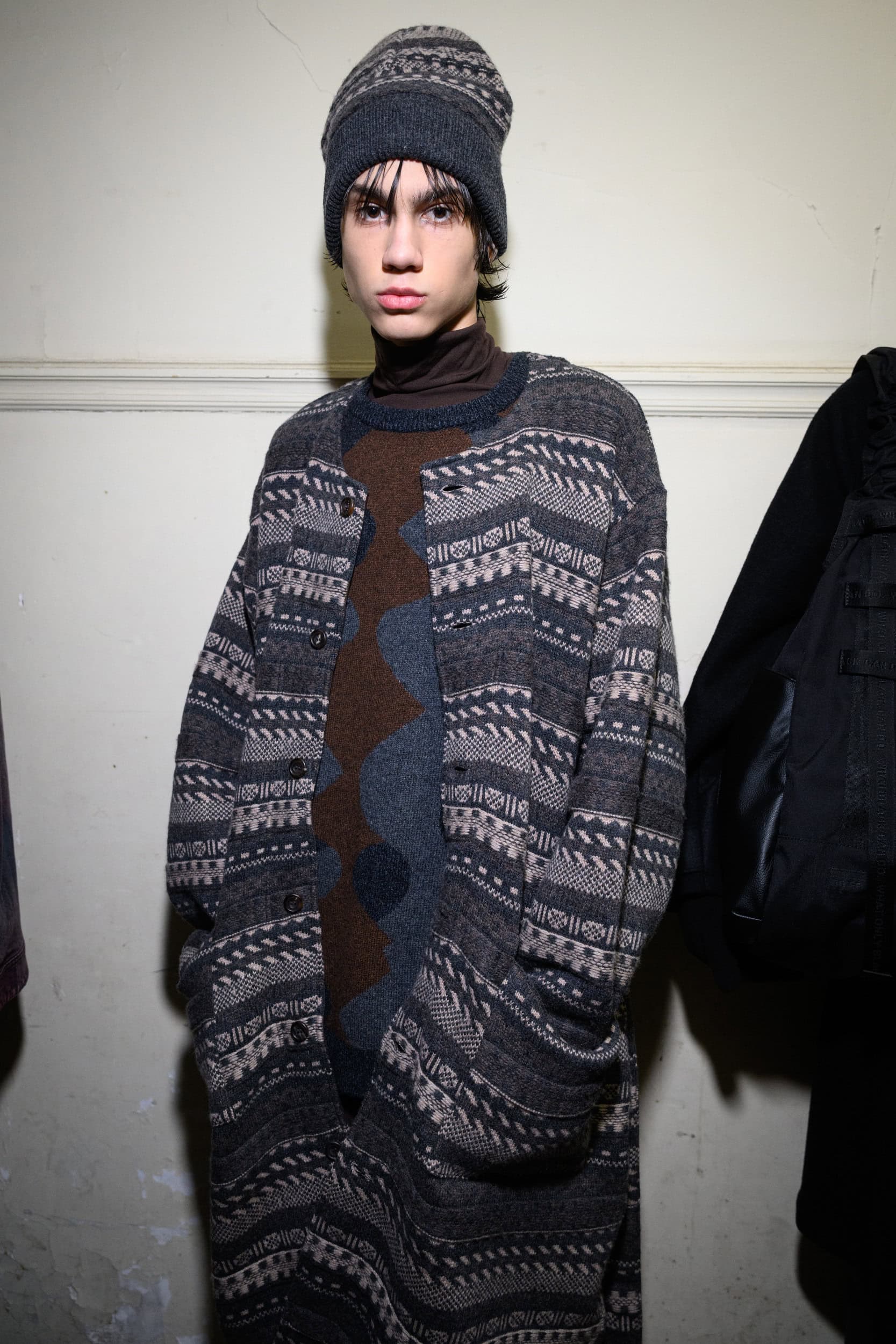 White Mountaineering Fall 2025 Men’s Fashion Show Backstage