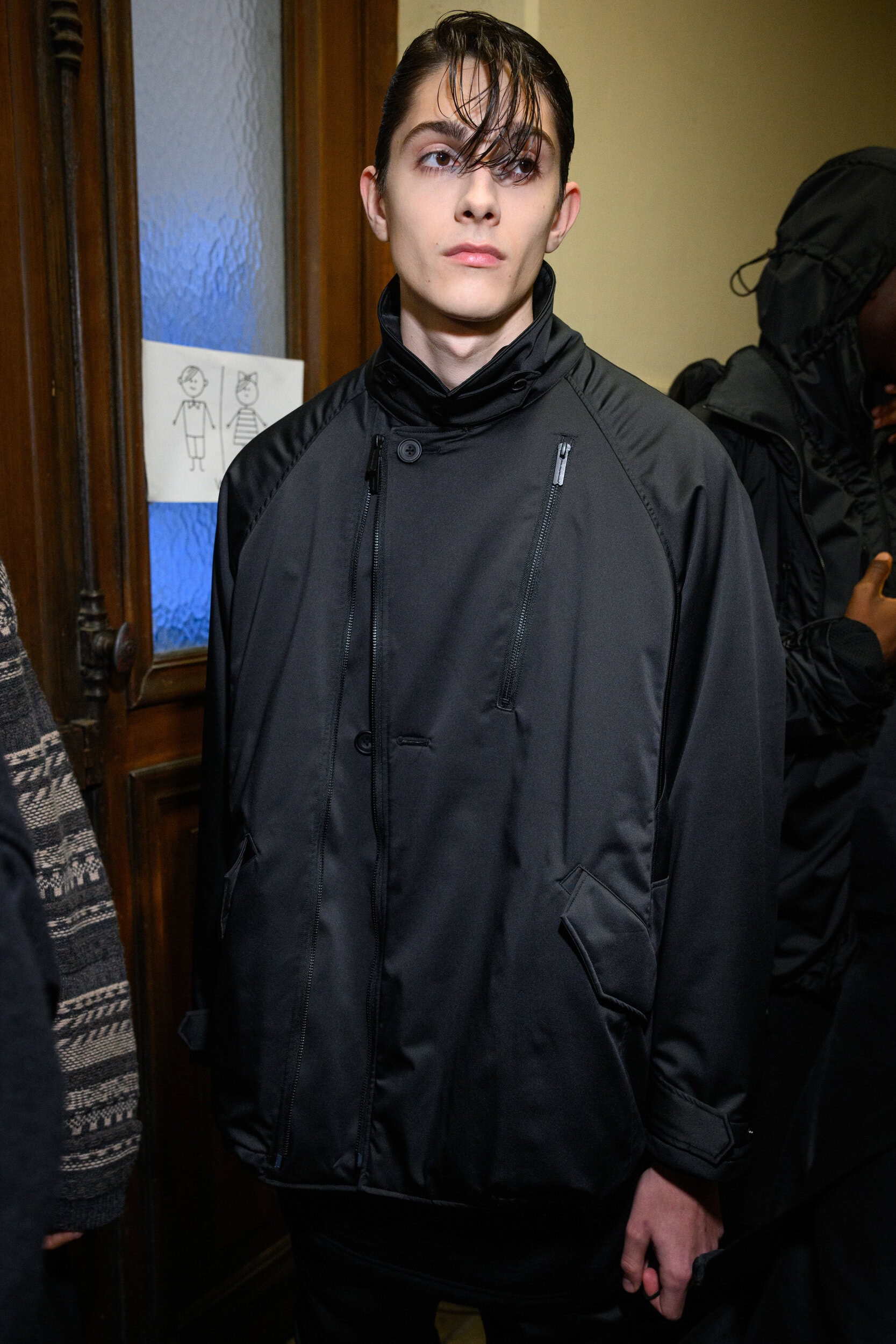 White Mountaineering Fall 2025 Men’s Fashion Show Backstage