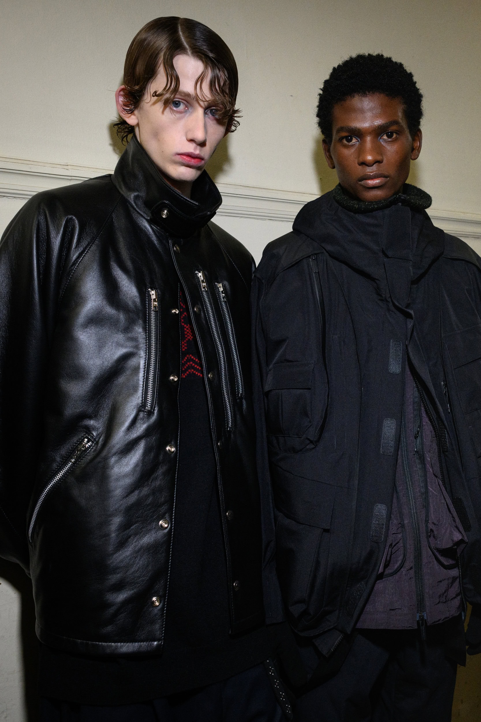 White Mountaineering Fall 2025 Men’s Fashion Show Backstage