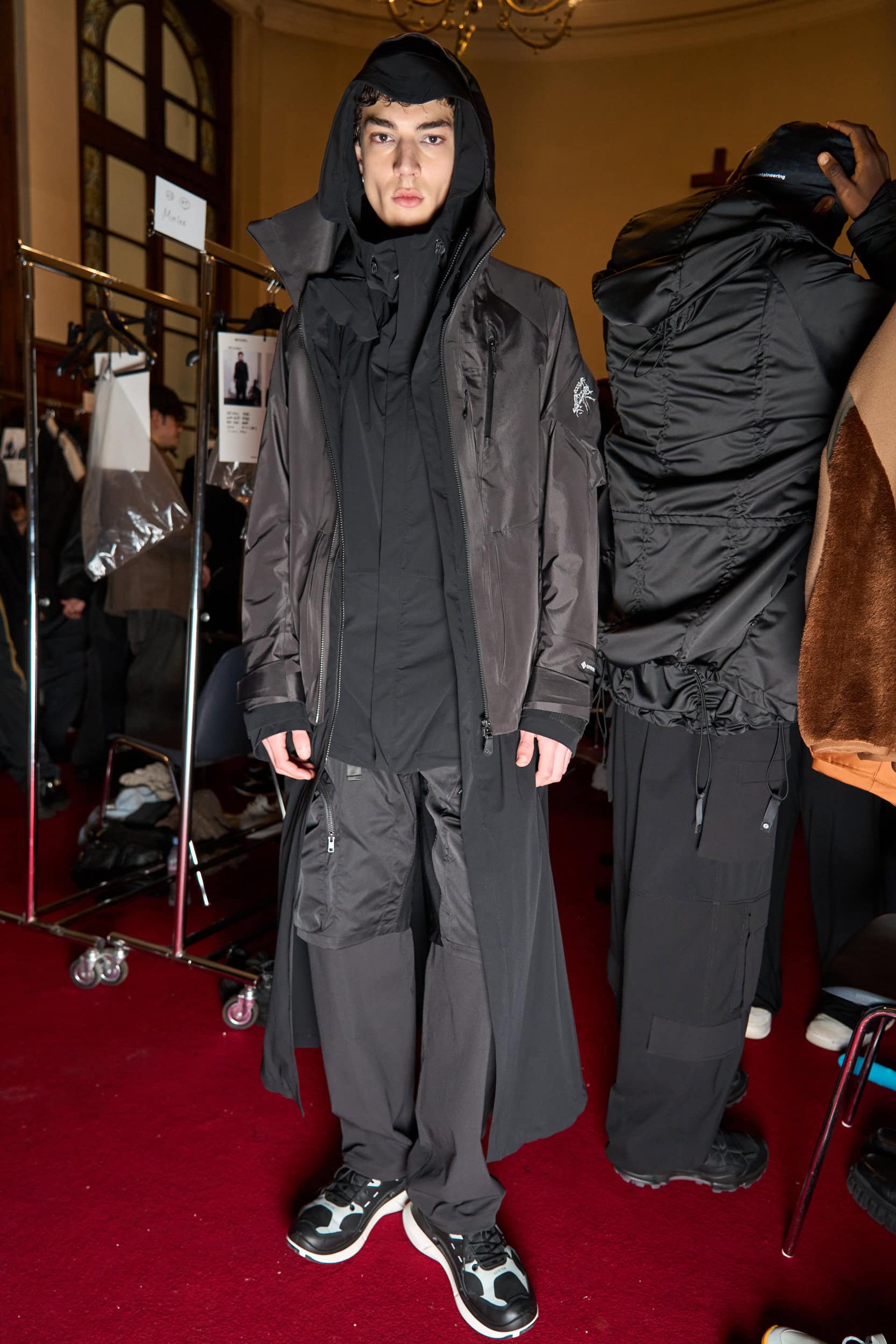 White Mountaineering Fall 2025 Men’s Fashion Show Backstage