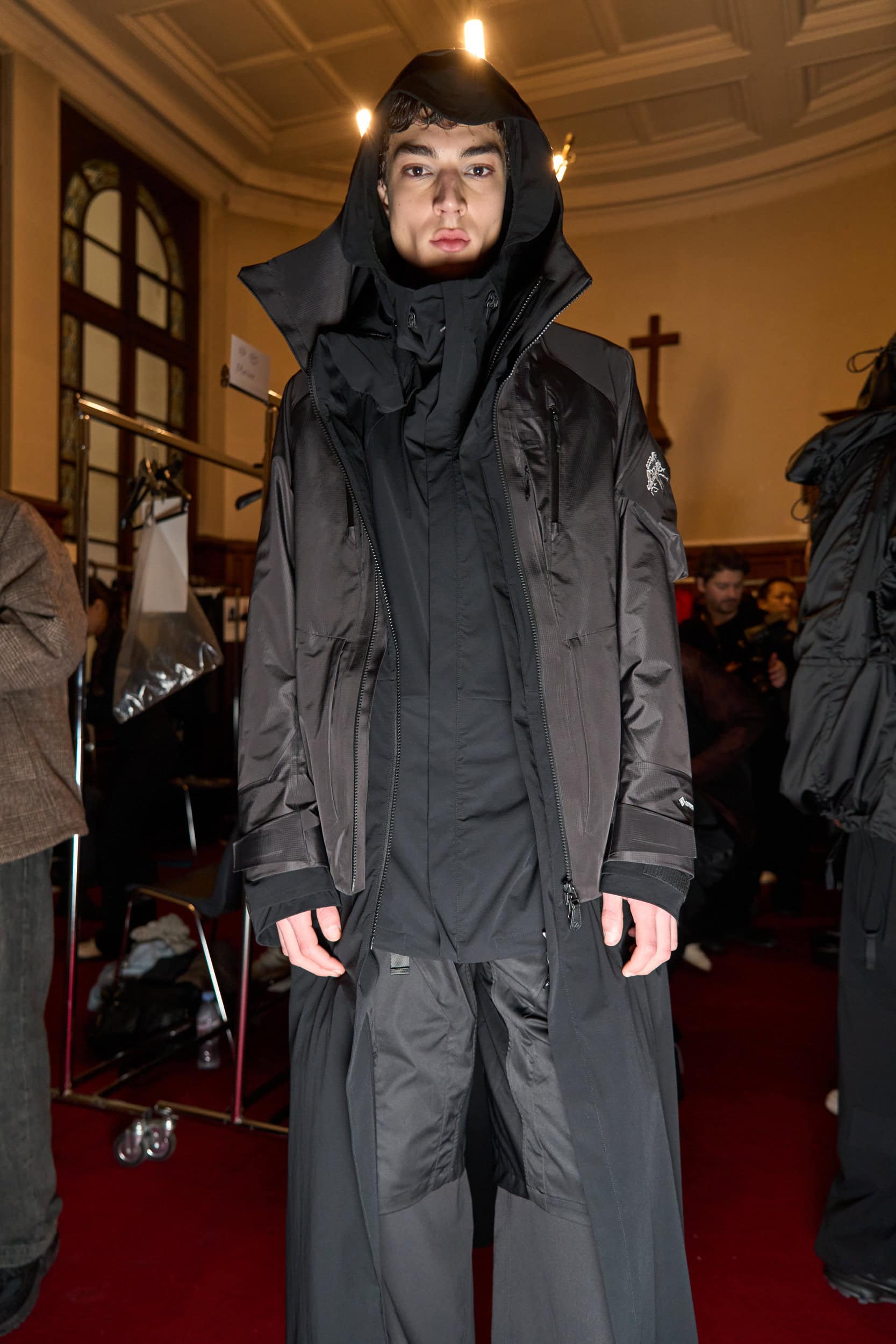 White Mountaineering Fall 2025 Men’s Fashion Show Backstage