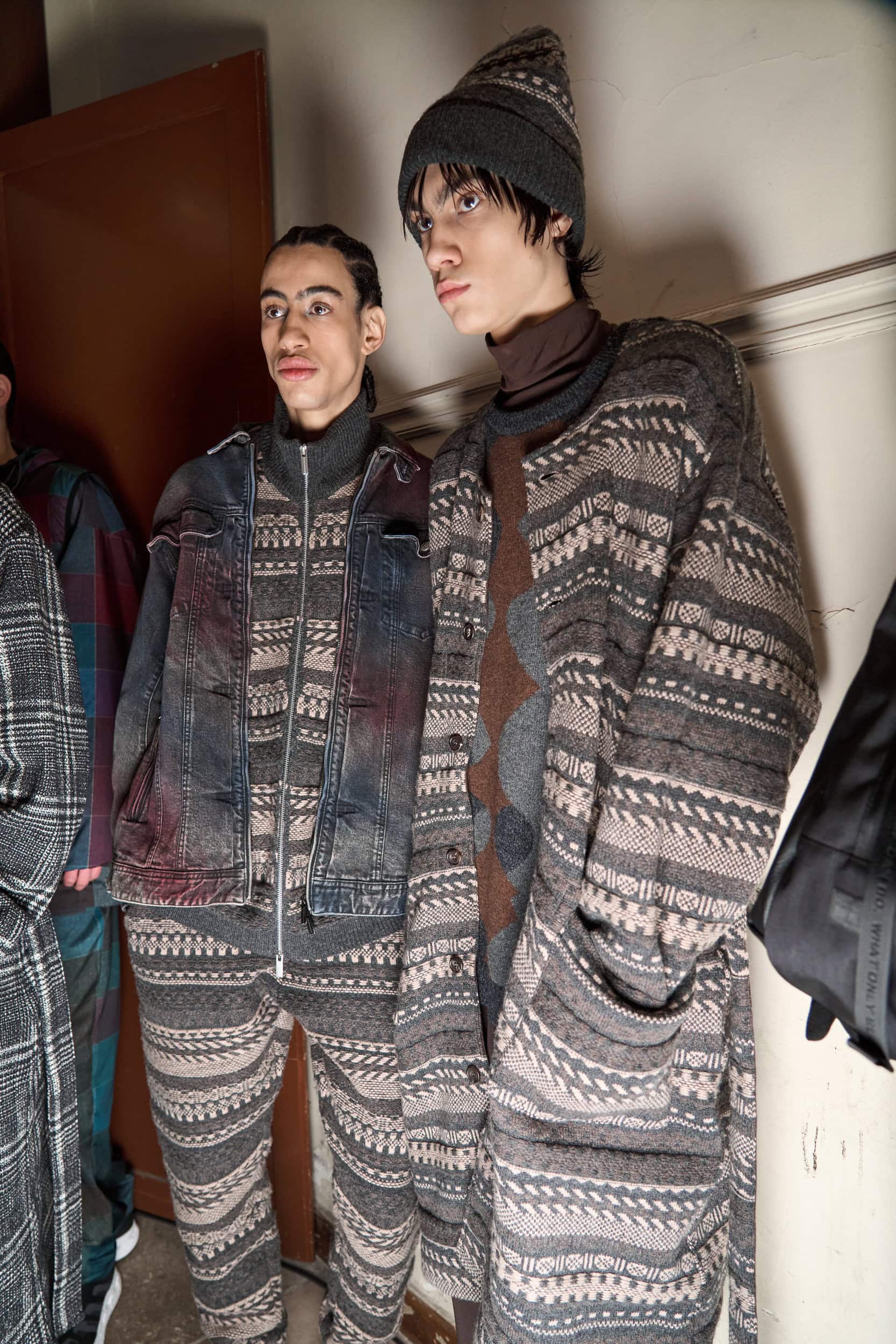 White Mountaineering Fall 2025 Men’s Fashion Show Backstage