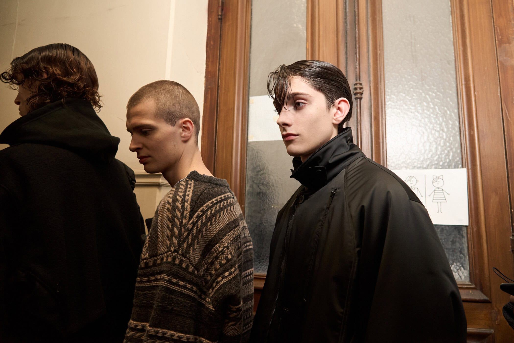 White Mountaineering Fall 2025 Men’s Fashion Show Backstage