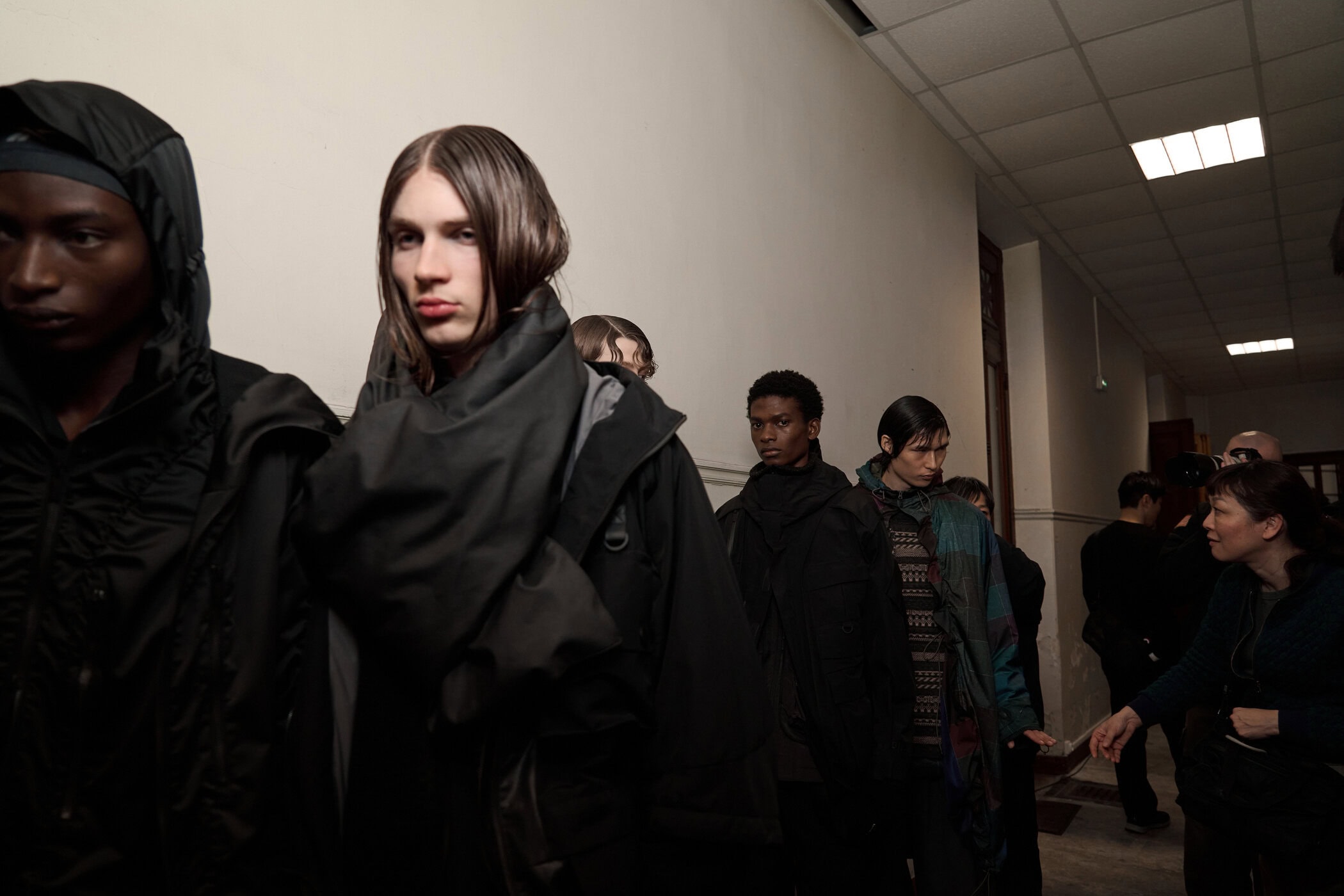 White Mountaineering Fall 2025 Men’s Fashion Show Backstage