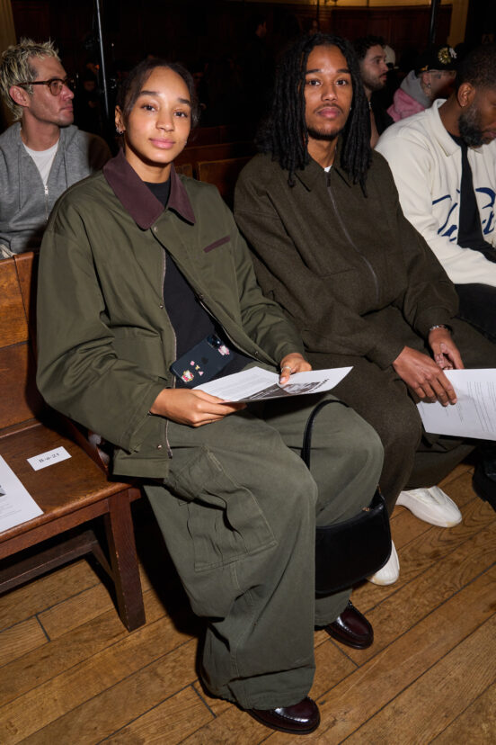 White Mountaineering Fall 2025 Men’s Fashion Show Front Row