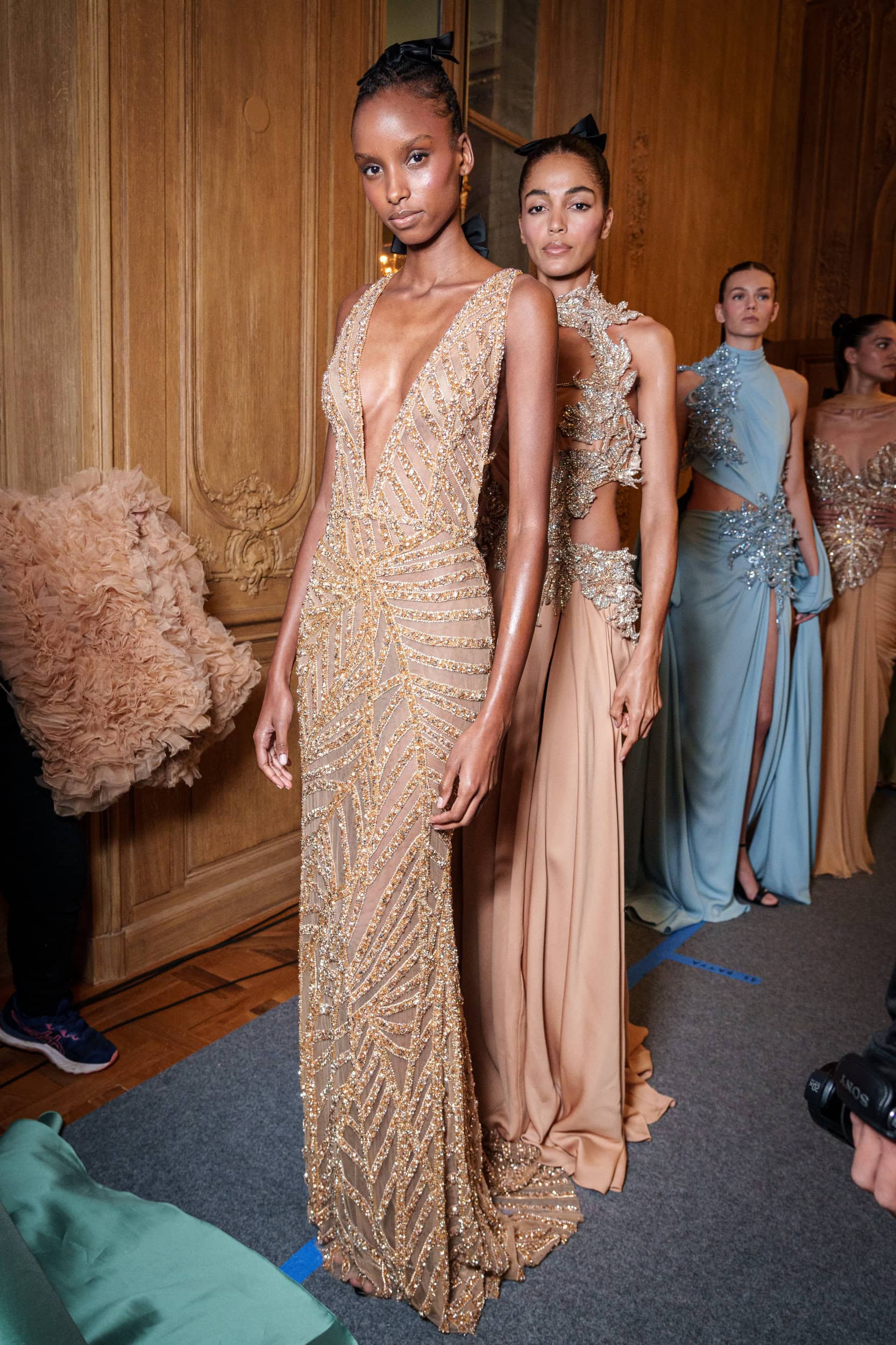 Zuhair Murad Spring 2025 Couture Fashion Show Backstage