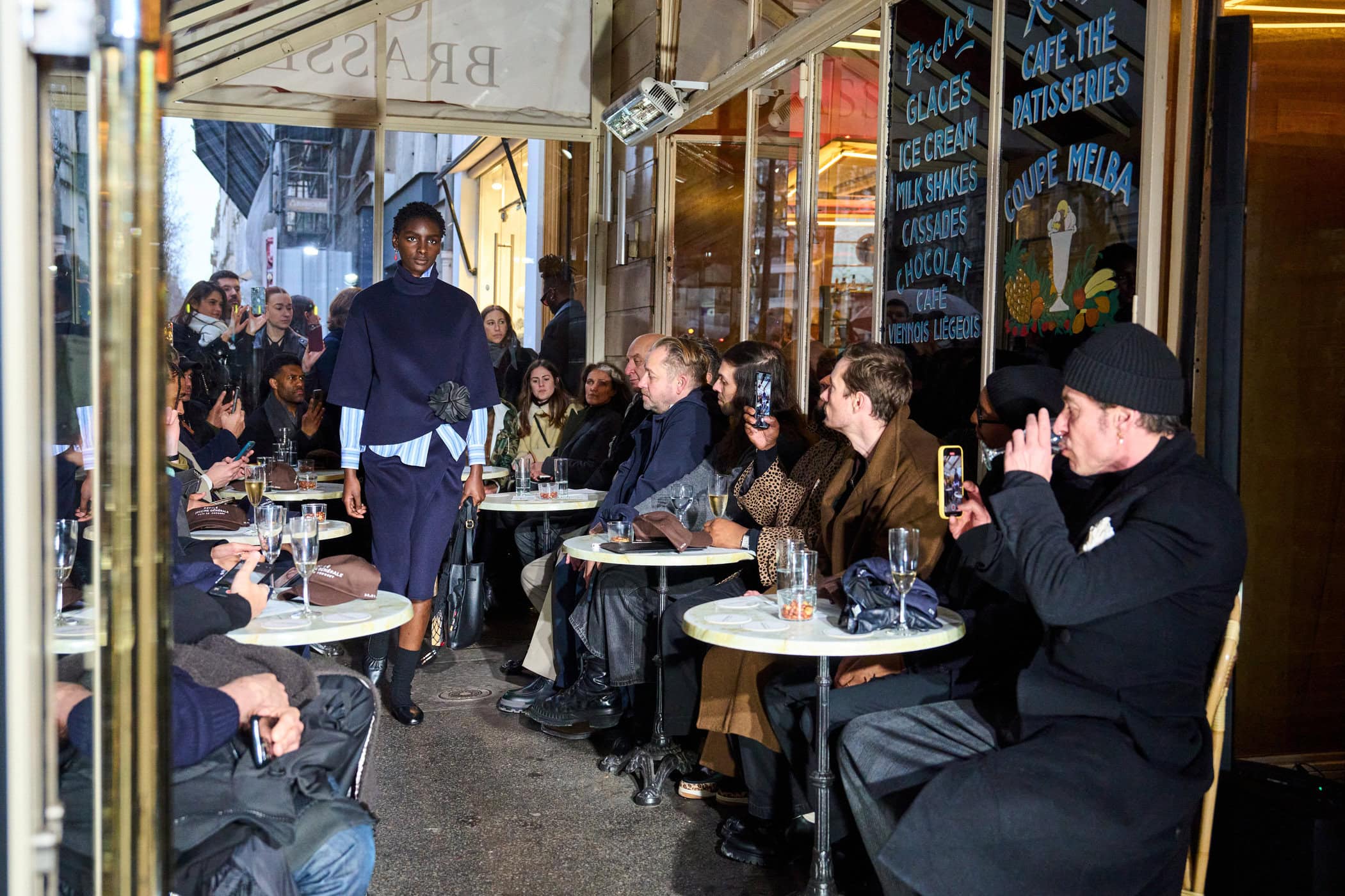 Officine Generale Fall 2025 Men’s Fashion Show Atmosphere