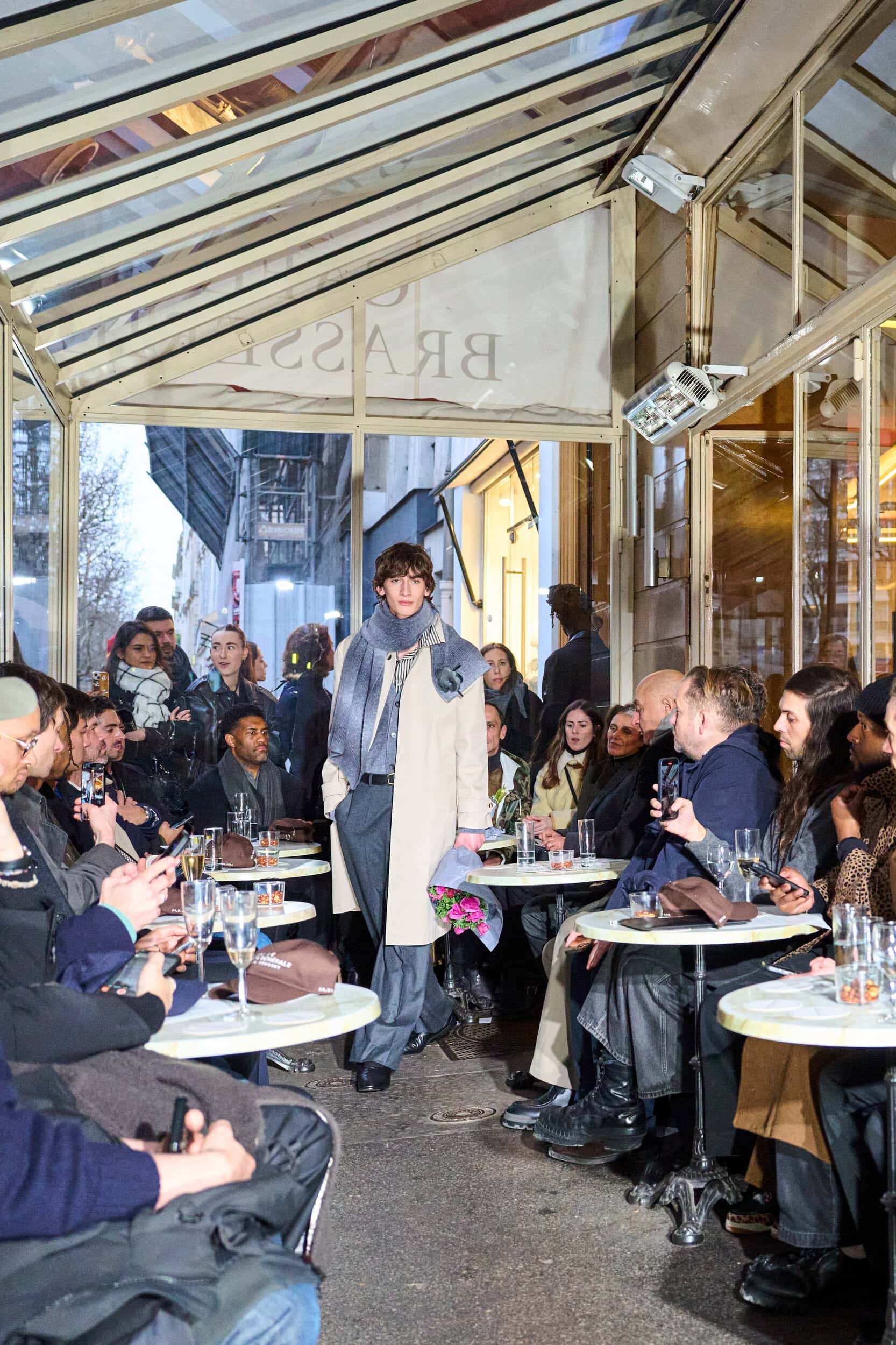 Officine Generale Fall 2025 Men’s Fashion Show Atmosphere