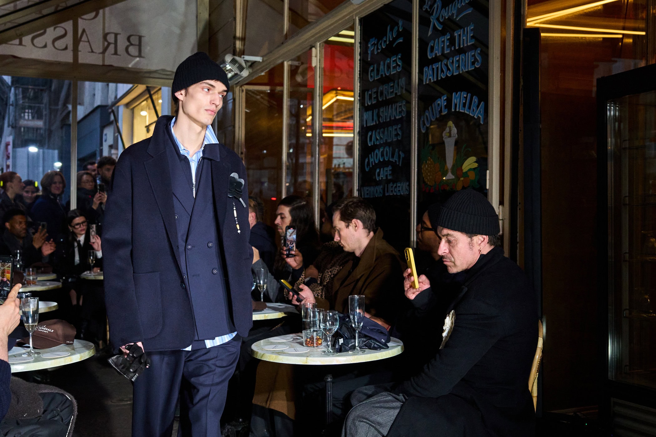 Officine Generale Fall 2025 Men’s Fashion Show Atmosphere