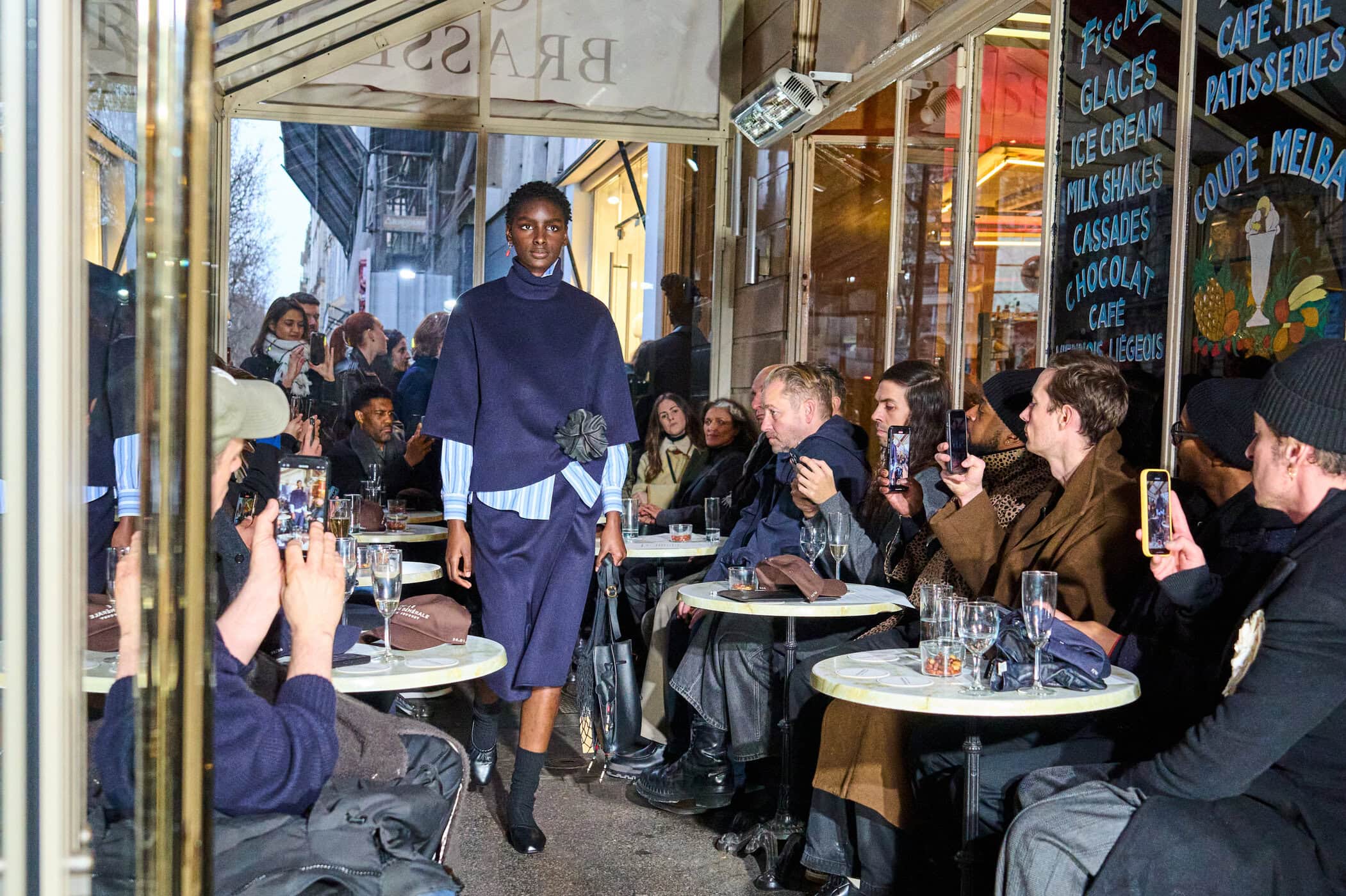 Officine Generale Fall 2025 Men’s Fashion Show Atmosphere