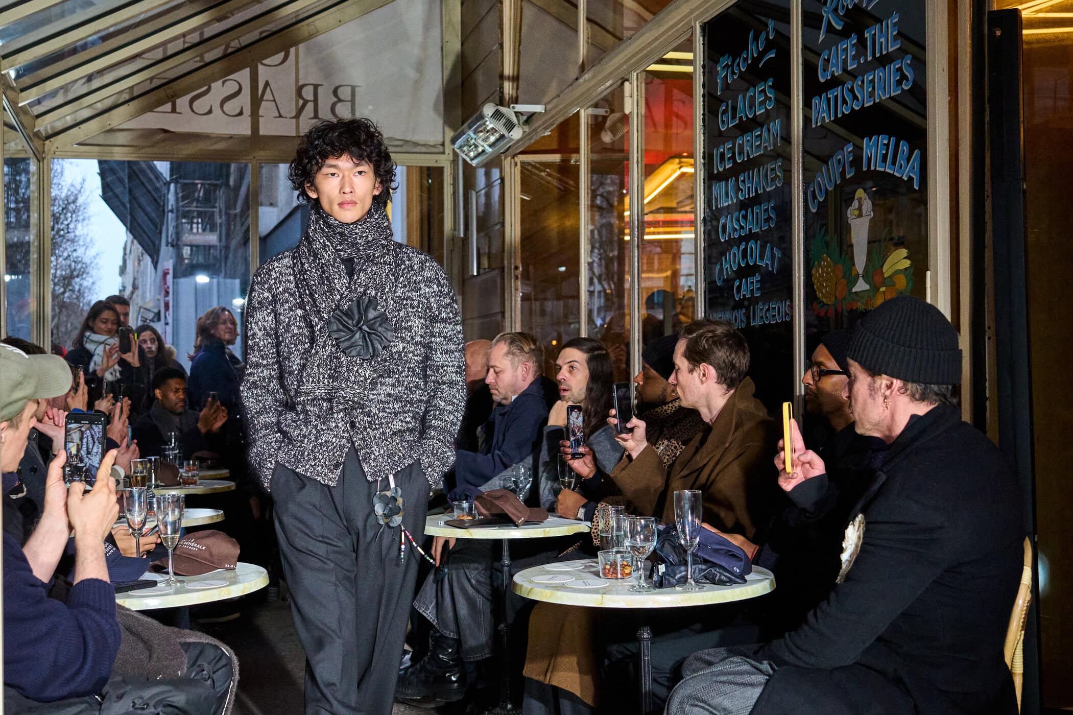 Officine Generale Fall 2025 Men’s Fashion Show Atmosphere