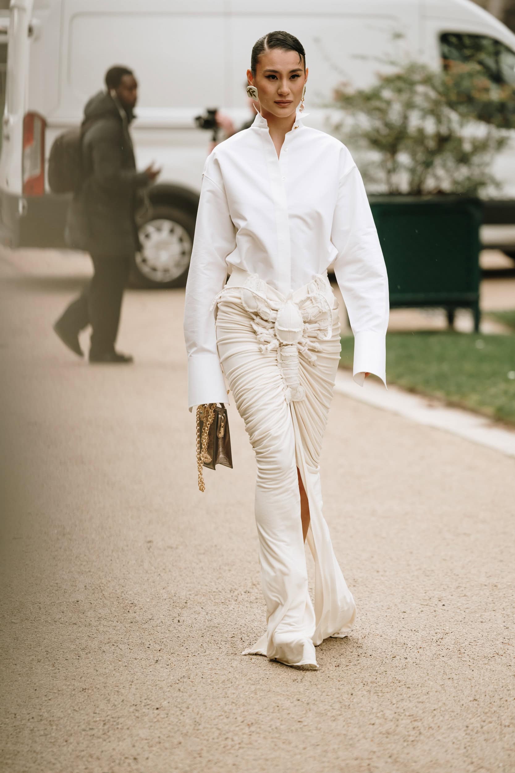 Paris Couture Street Style Spring 2025 Shows