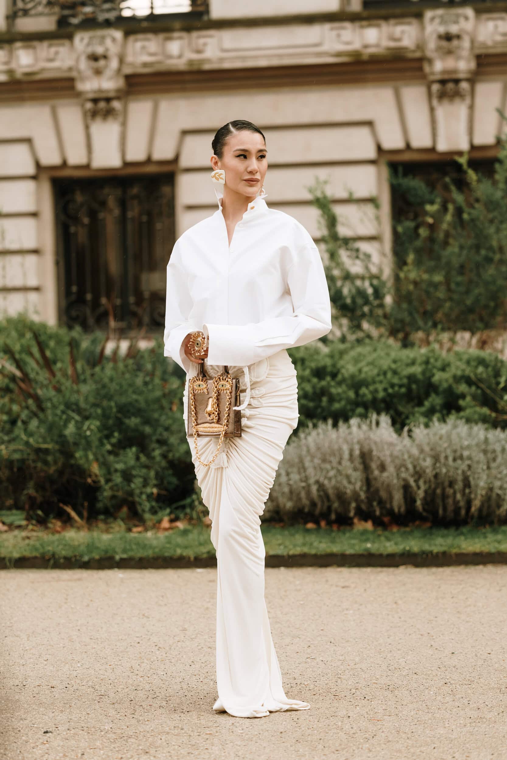 Paris Couture Street Style Spring 2025 Shows