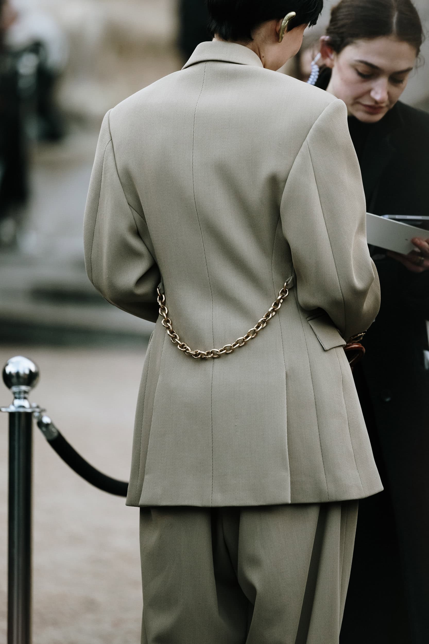 Paris Couture Street Style Spring 2025 Shows