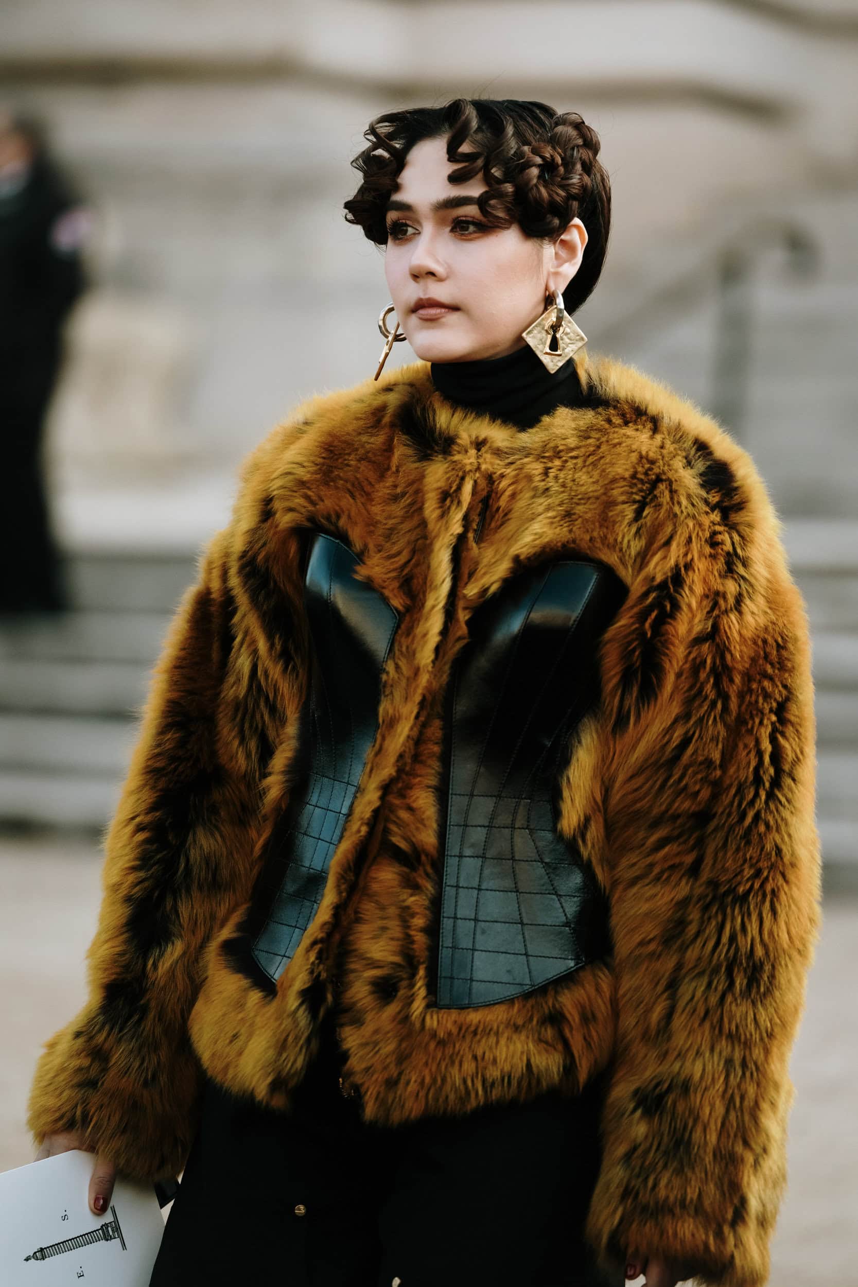 Paris Couture Street Style Spring 2025 Shows