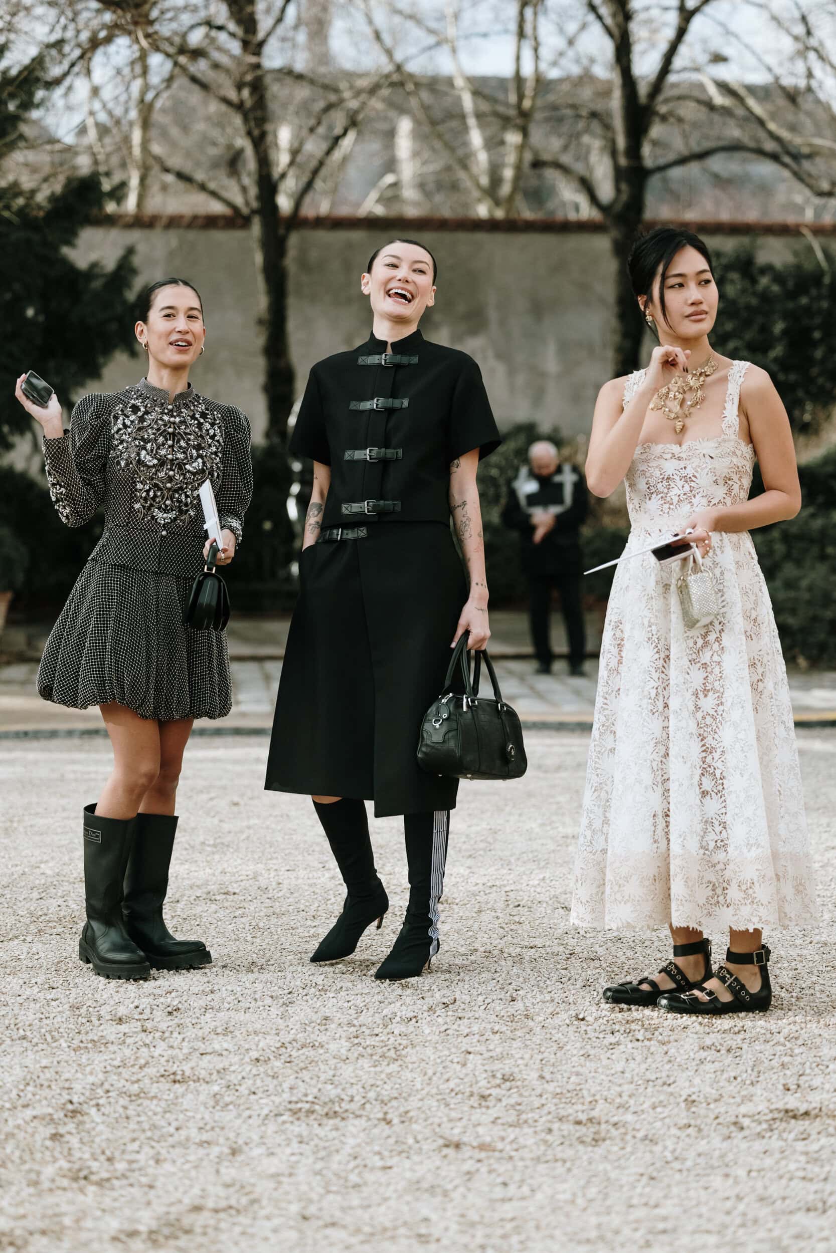 Paris Couture Street Style Spring 2025 Shows