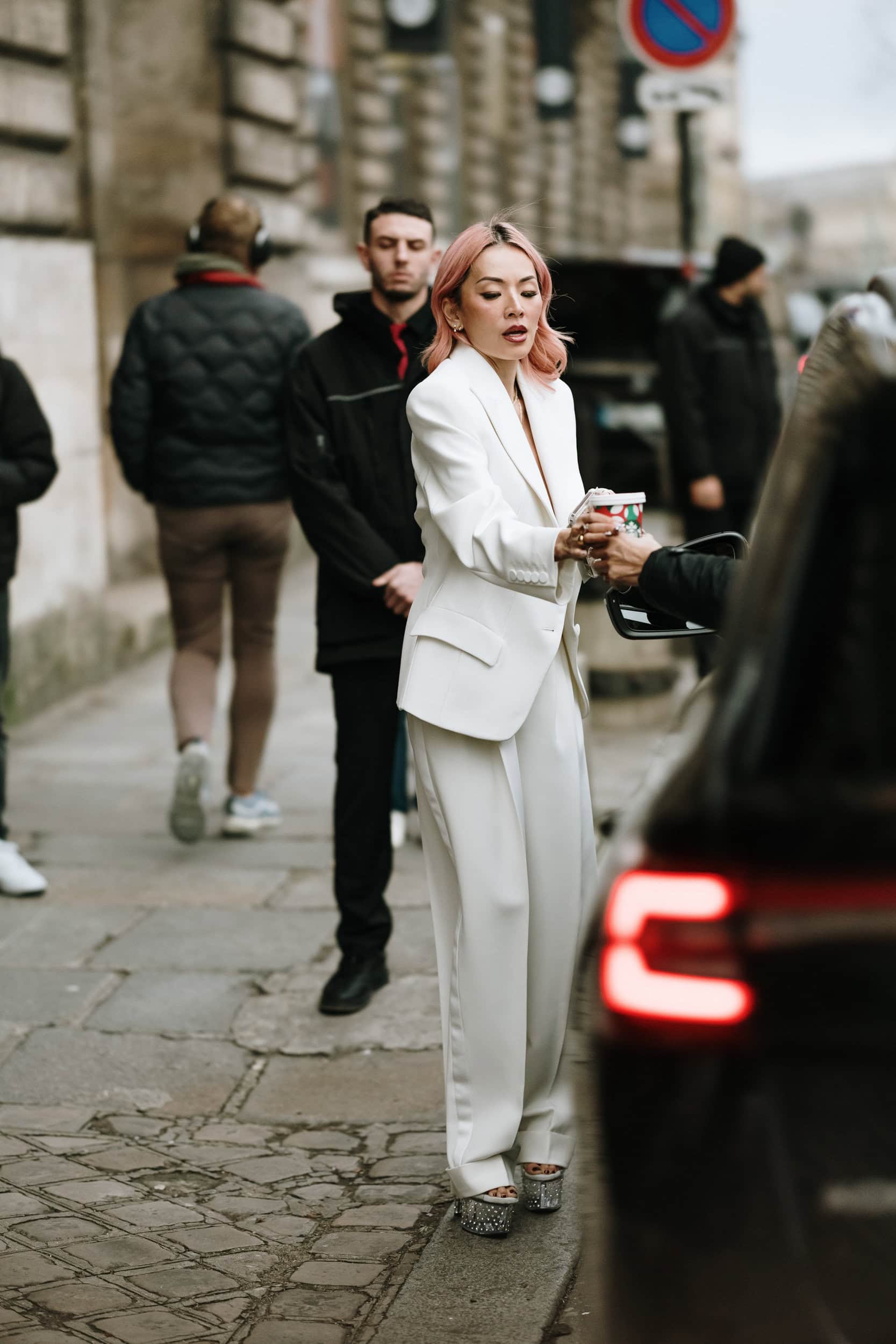 Paris Couture Street Style Spring 2025 Shows