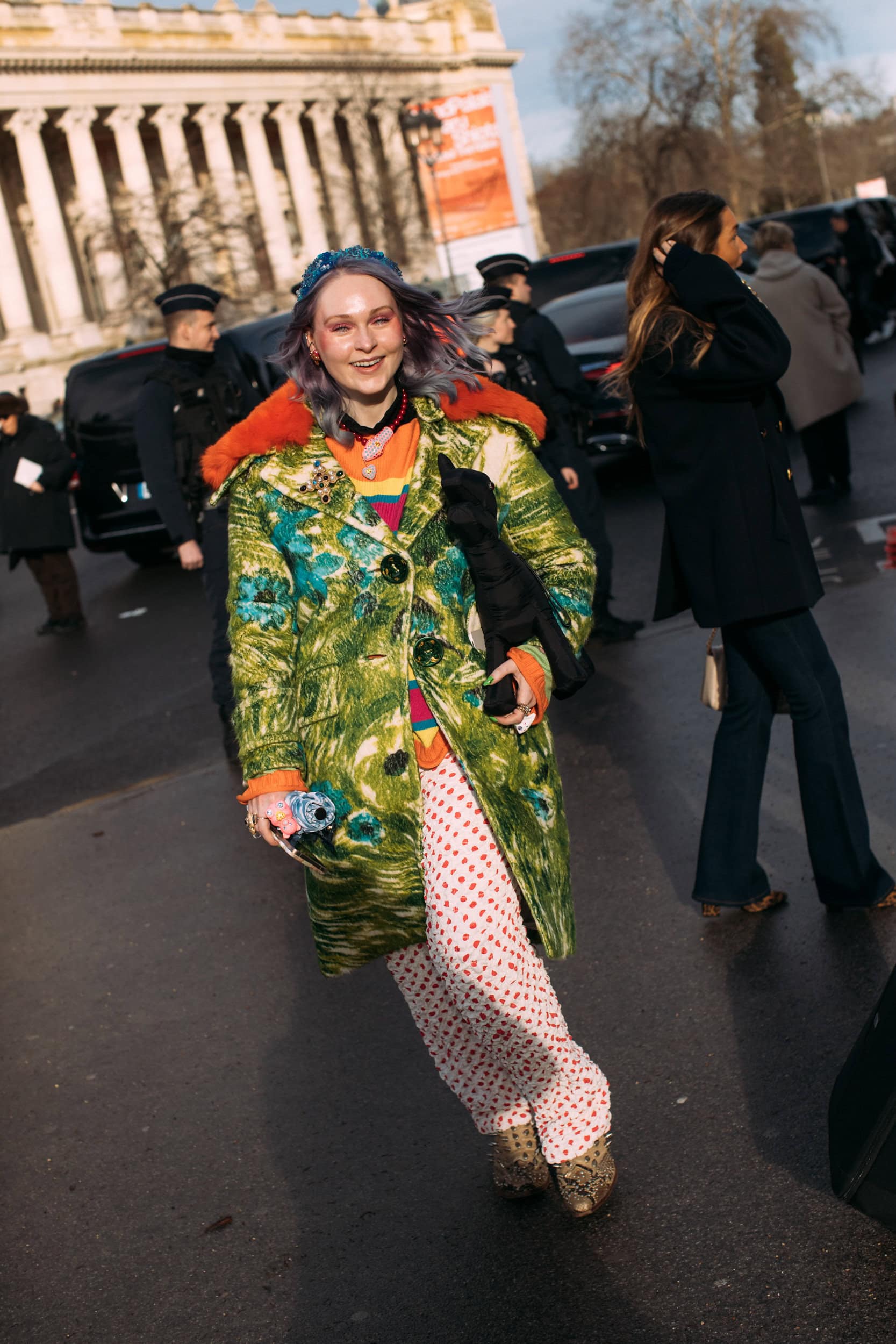 Paris Couture Street Style Spring 2025 Shows