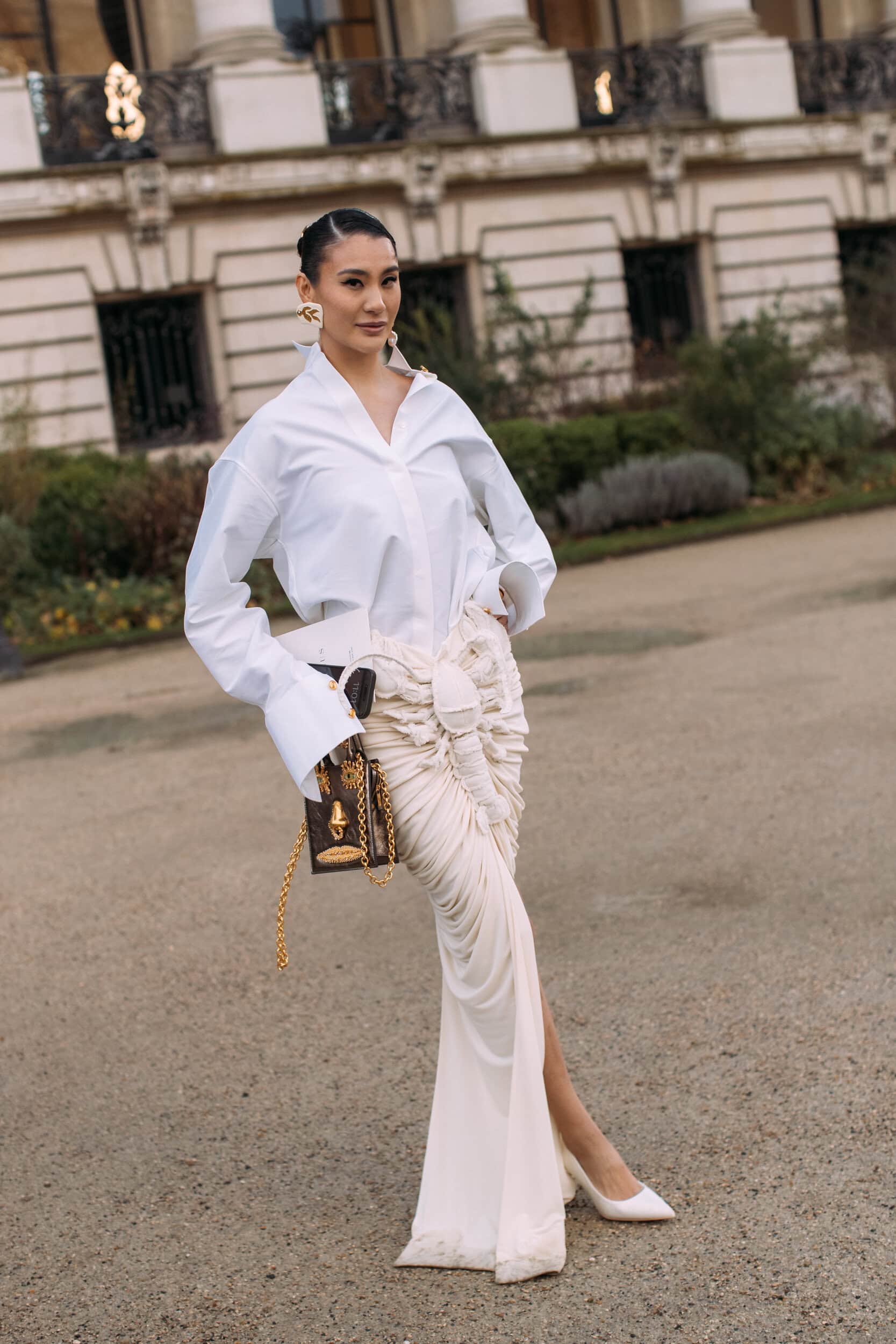 Paris Couture Street Style Spring 2025 Shows