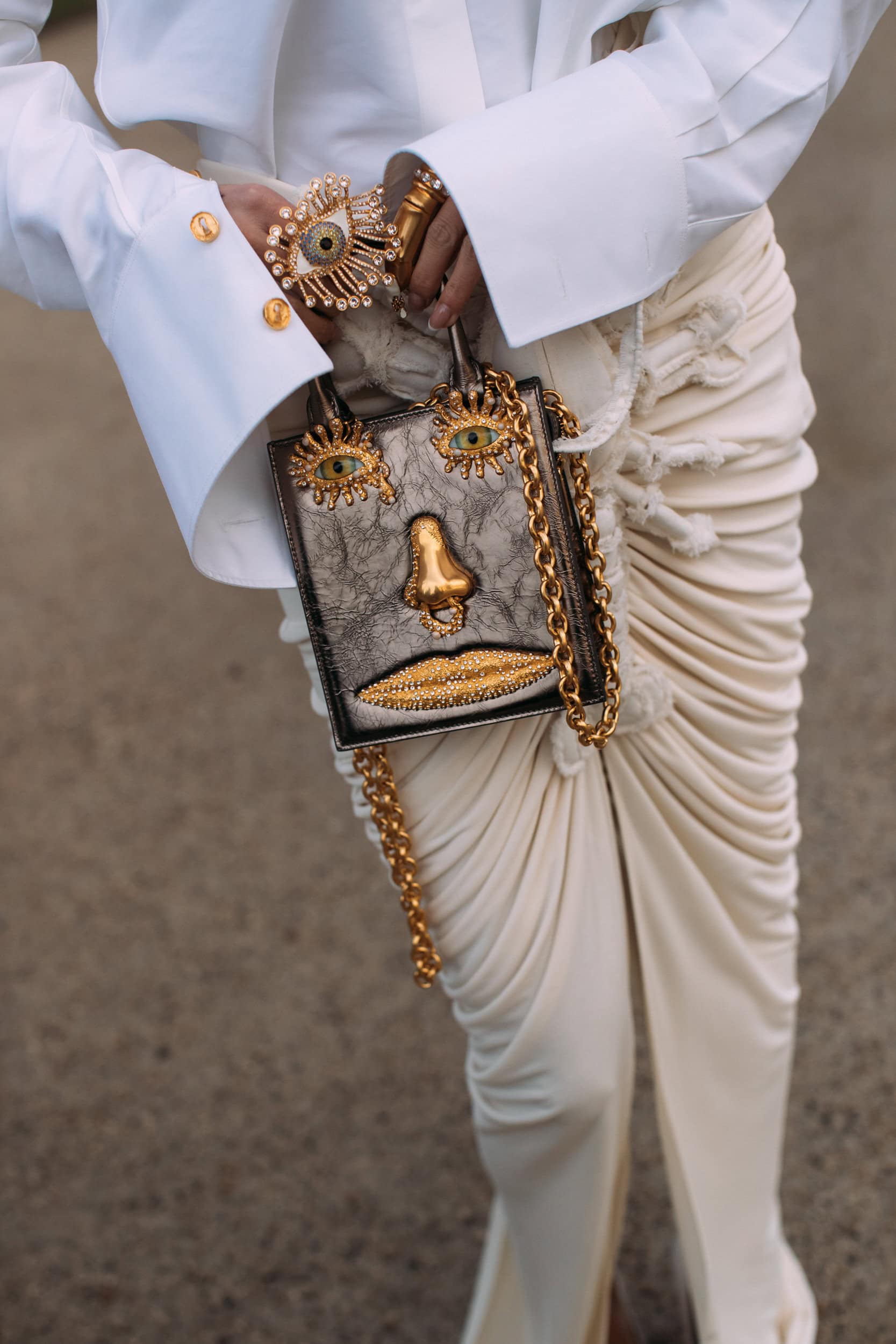 Paris Couture Street Style Spring 2025 Shows