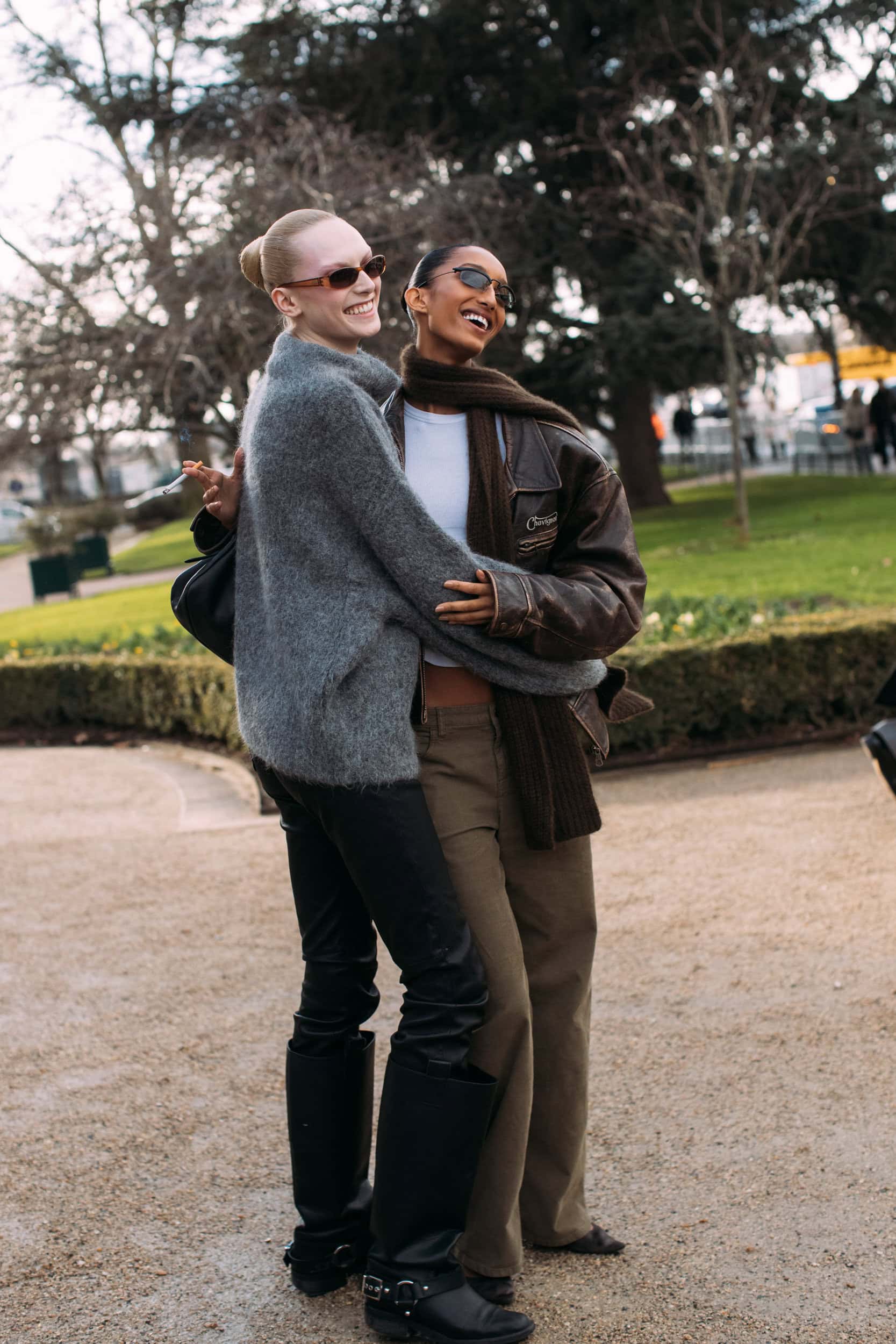 Paris Couture Street Style Spring 2025 Shows