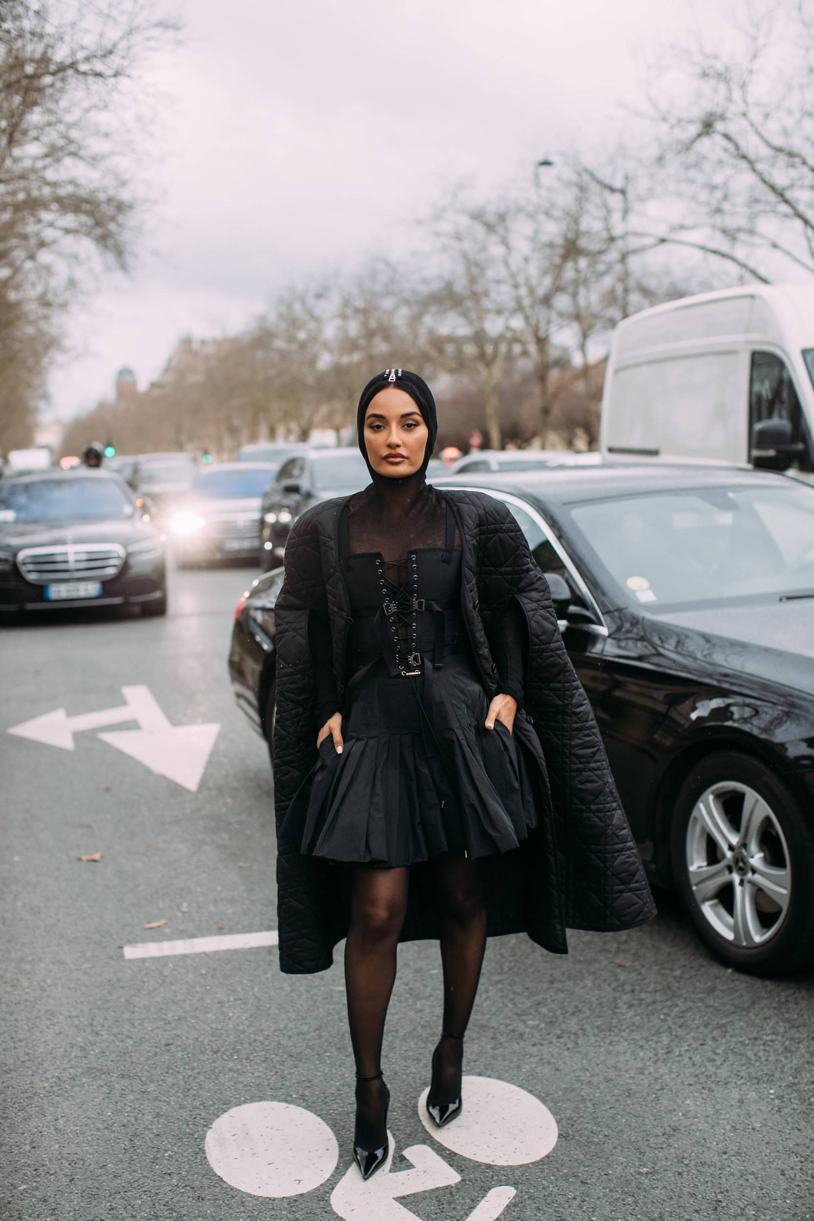 Paris Couture Street Style Spring 2025 Shows