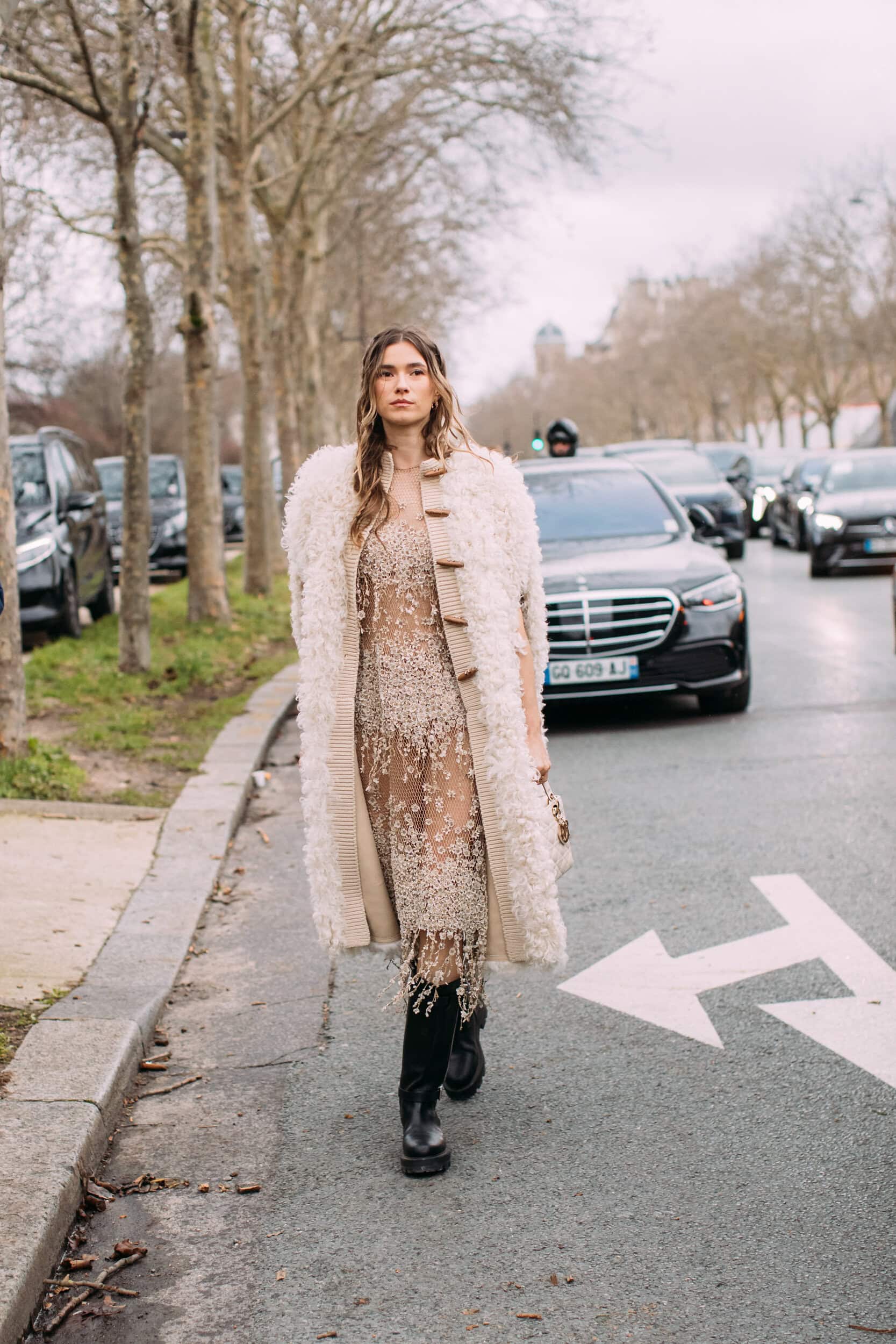 Paris Couture Street Style Spring 2025 Shows