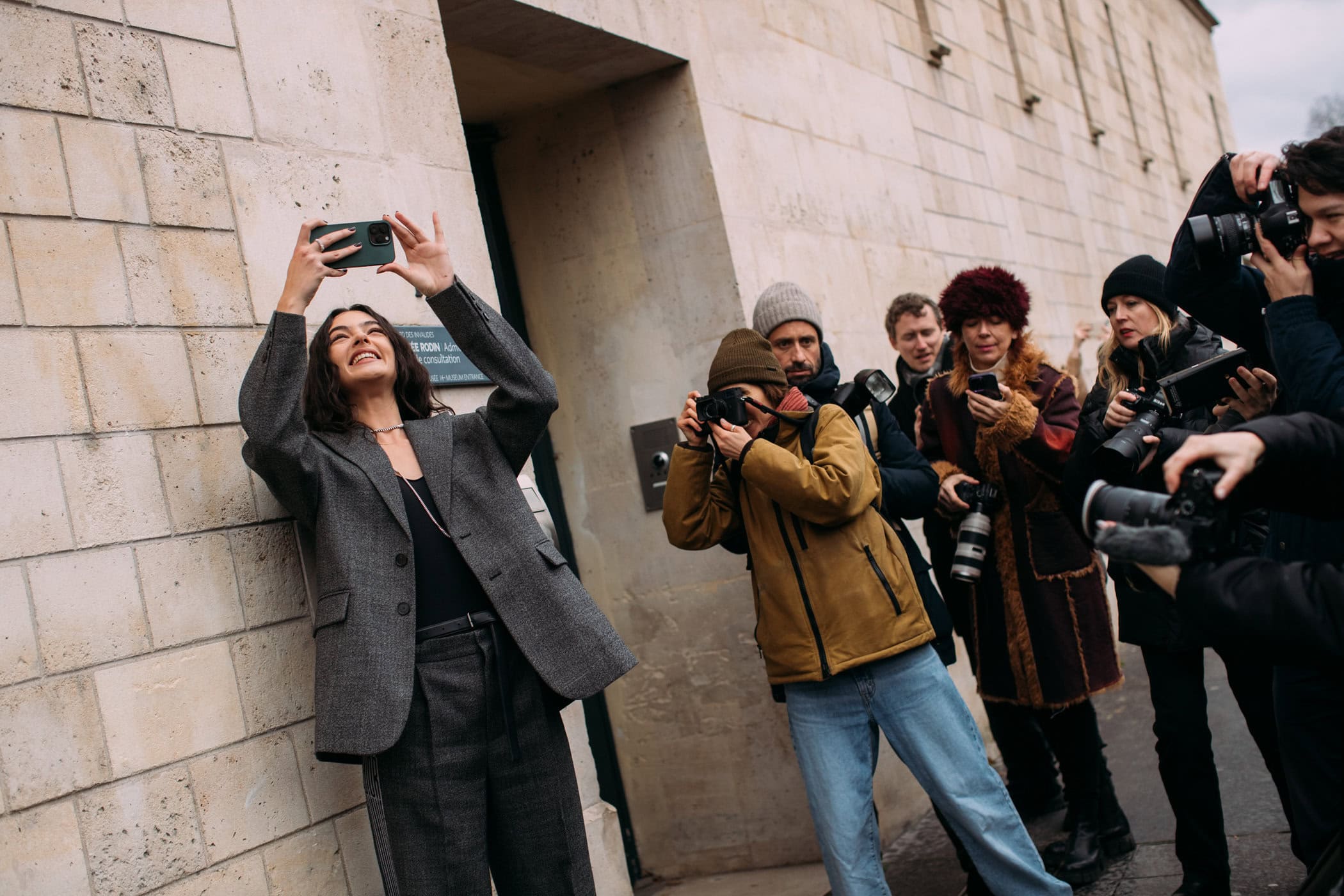 Paris Couture Street Style Spring 2025 Shows