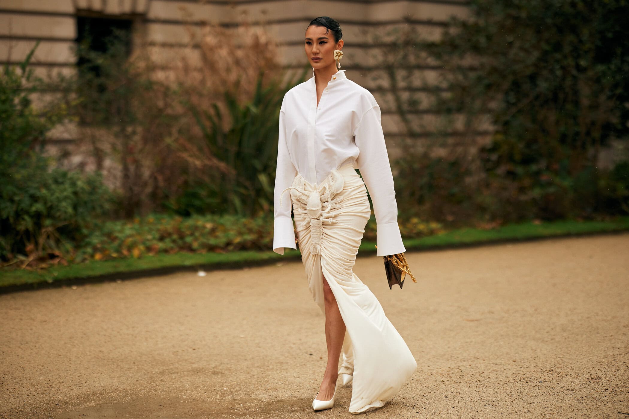 Paris Couture Street Style Spring 2025 Shows