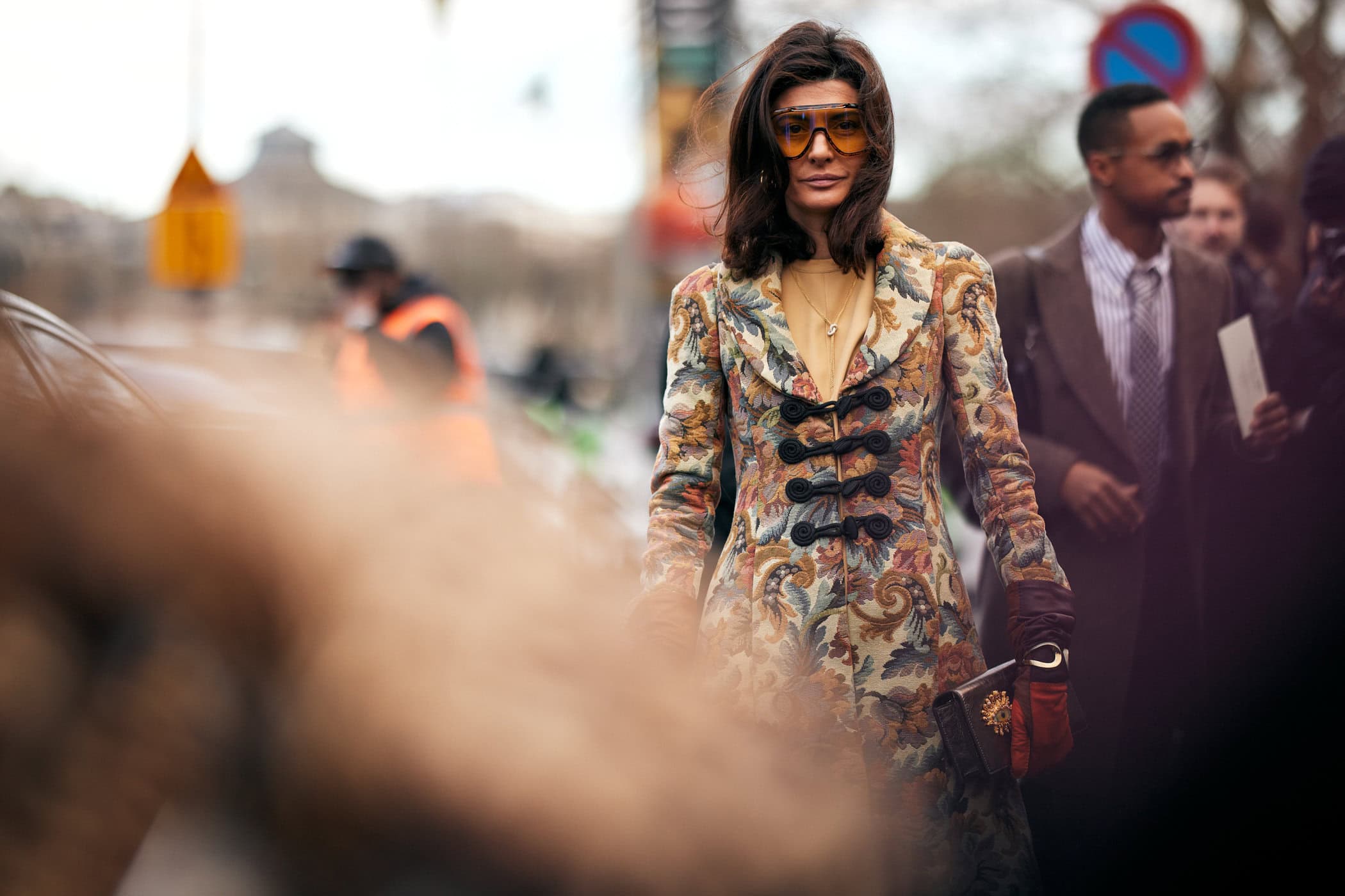 Paris Couture Street Style Spring 2025 Shows