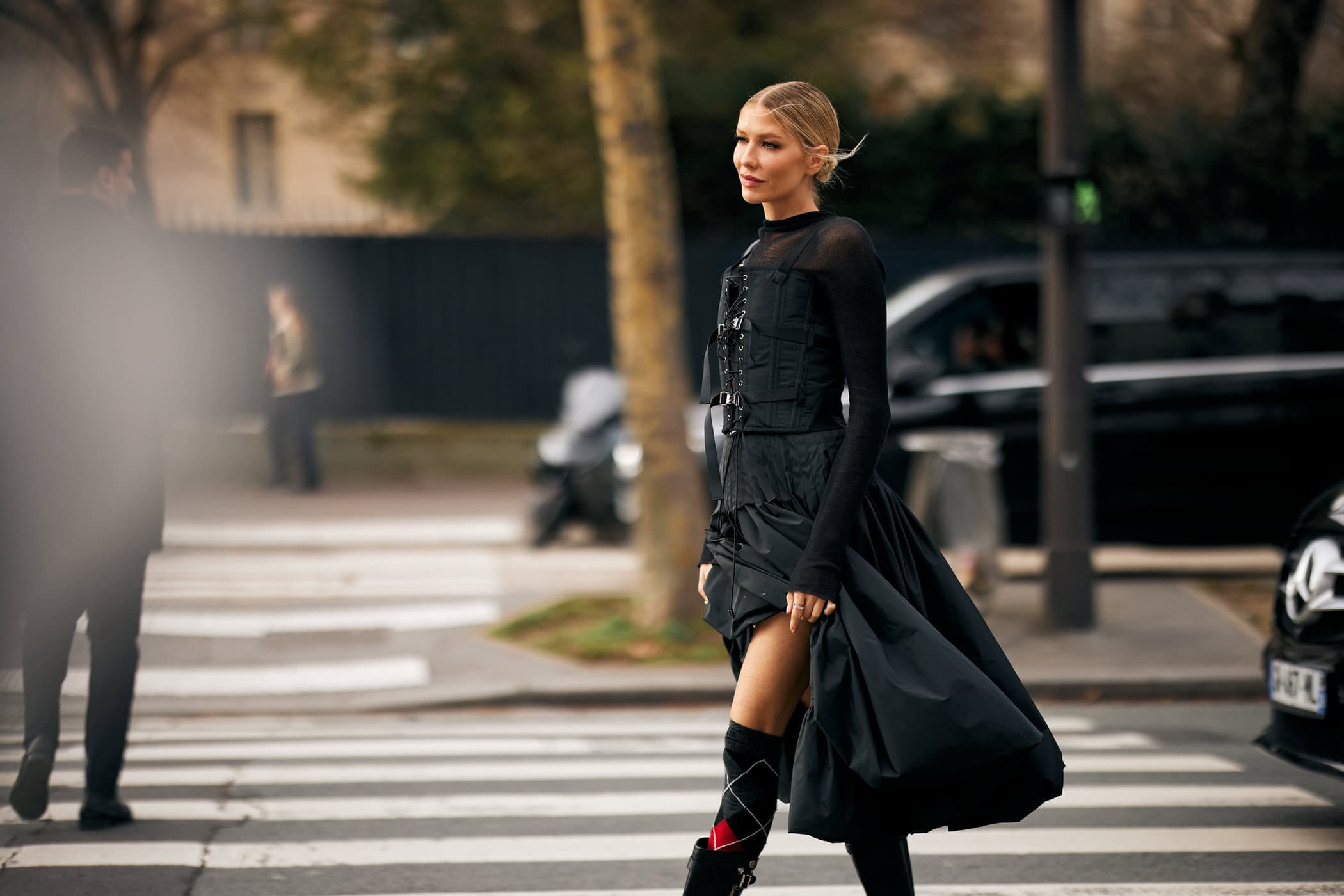 Paris Couture Street Style Spring 2025 Shows