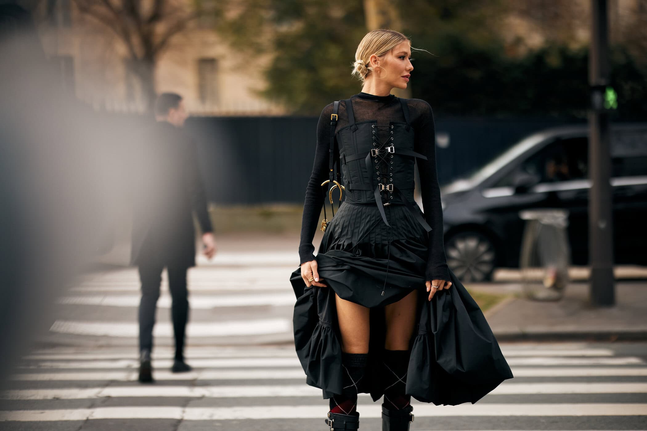 Paris Couture Street Style Spring 2025 Shows