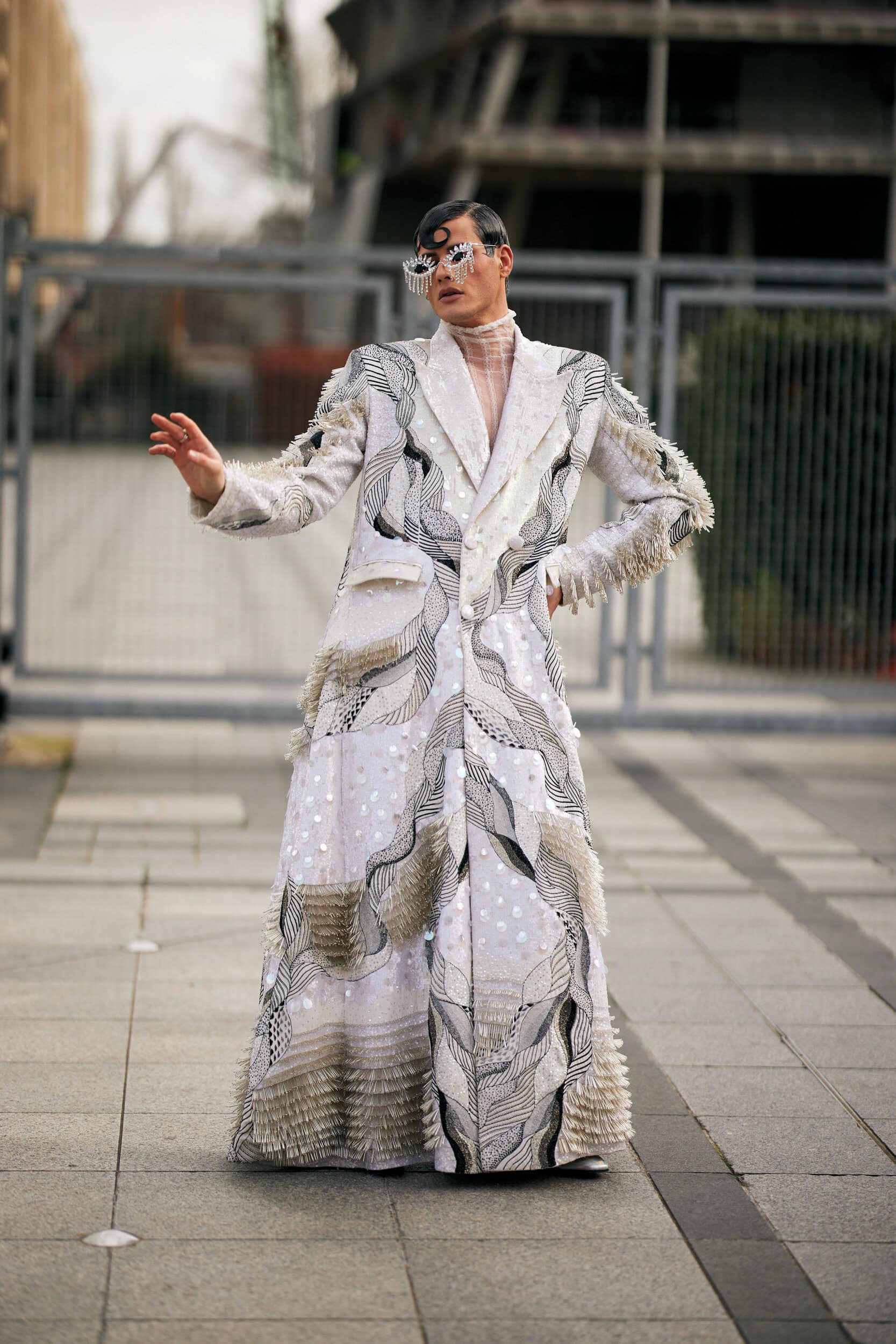 Paris Couture Street Style Spring 2025 Shows