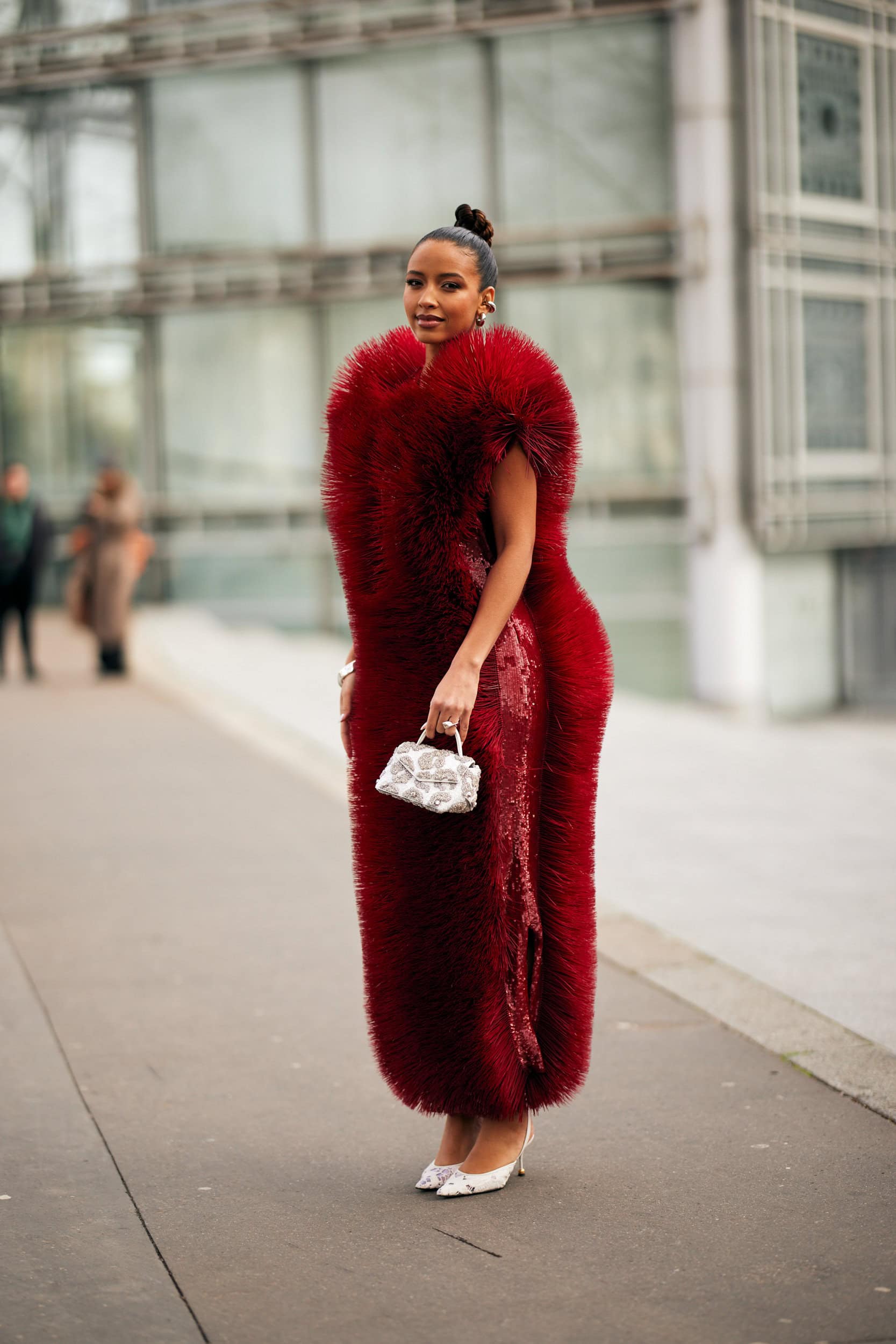 Paris Couture Street Style Spring 2025 Shows