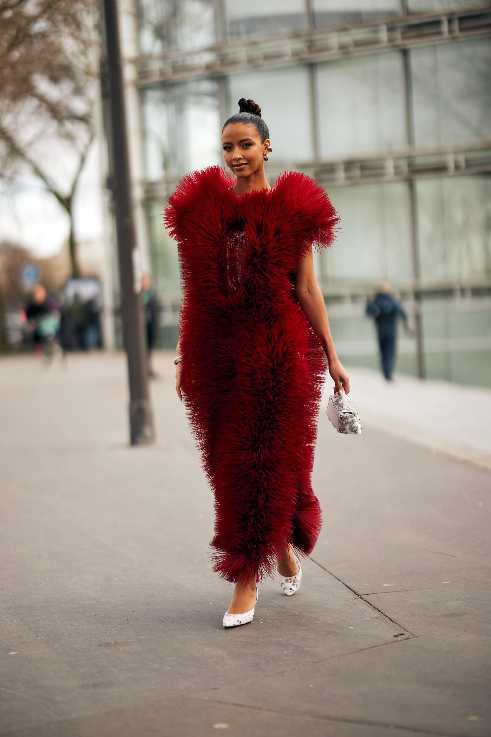 Paris Couture Street Style Spring 2025 Shows