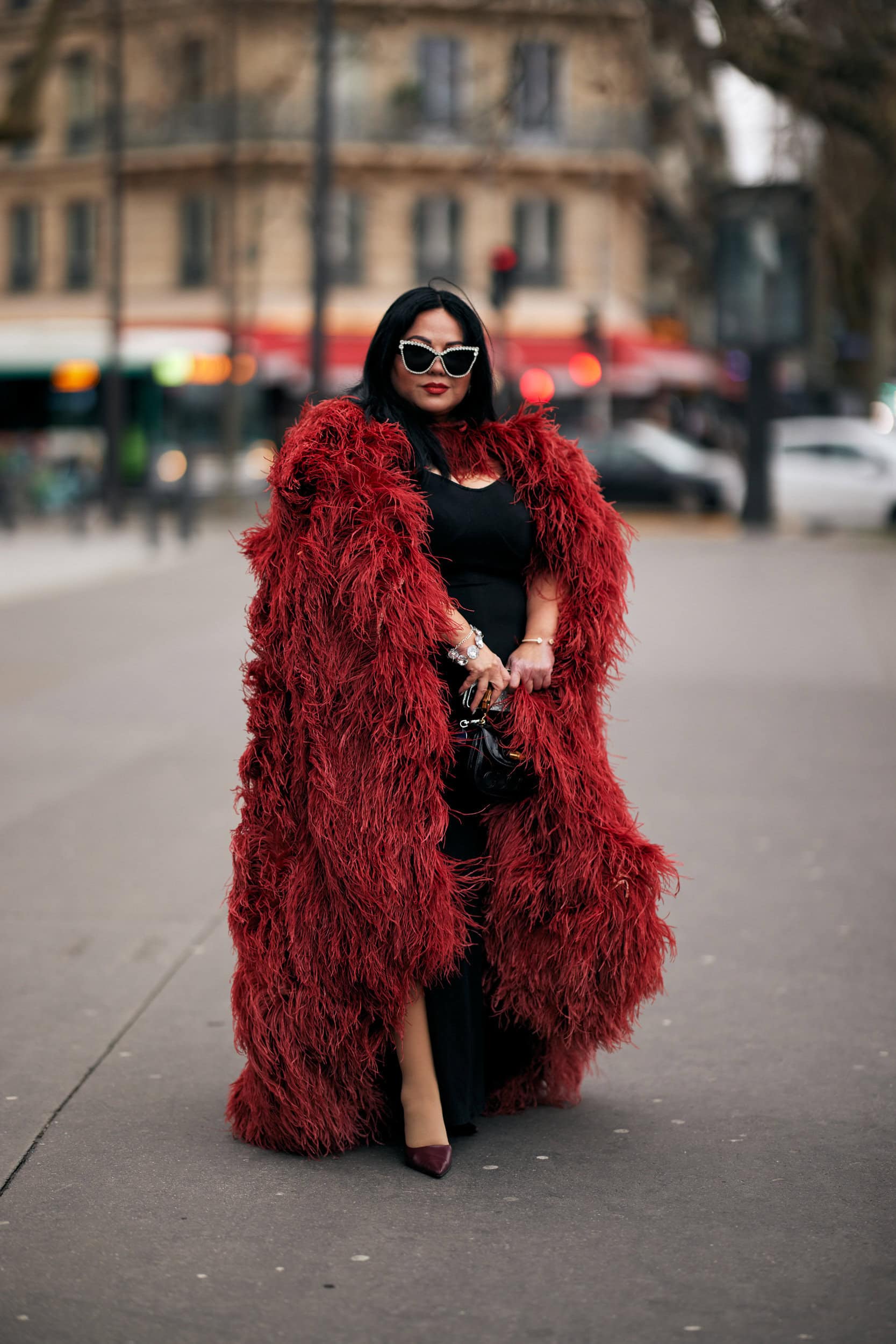 Paris Couture Street Style Spring 2025 Shows