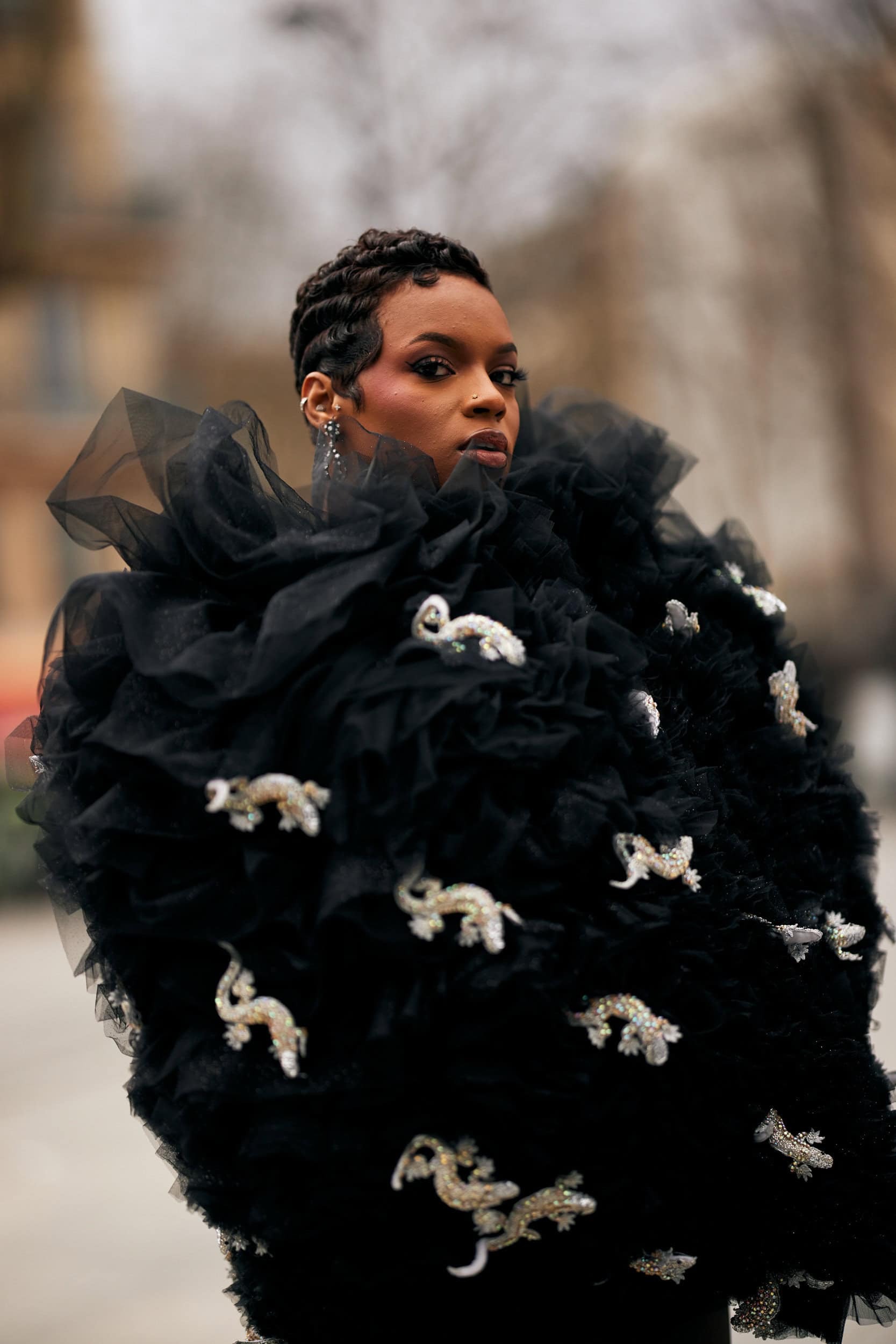 Paris Couture Street Style Spring 2025 Shows