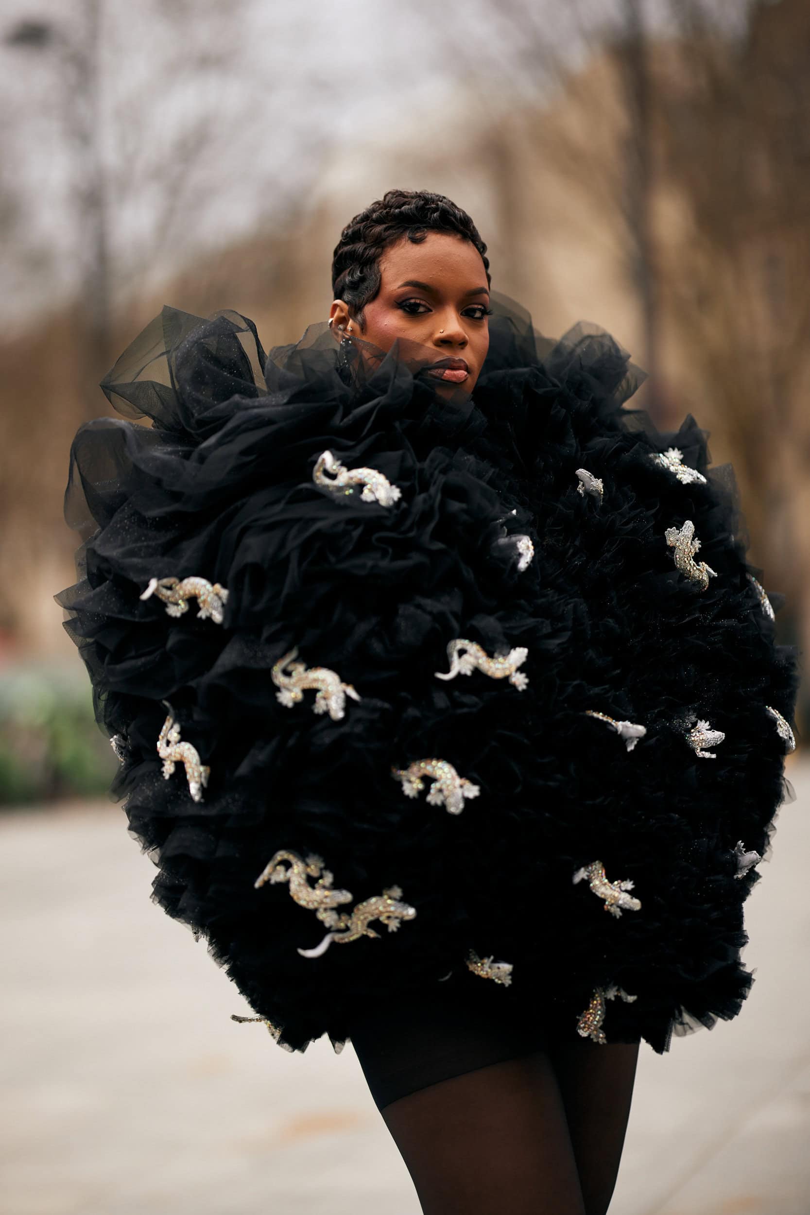 Paris Couture Street Style Spring 2025 Shows