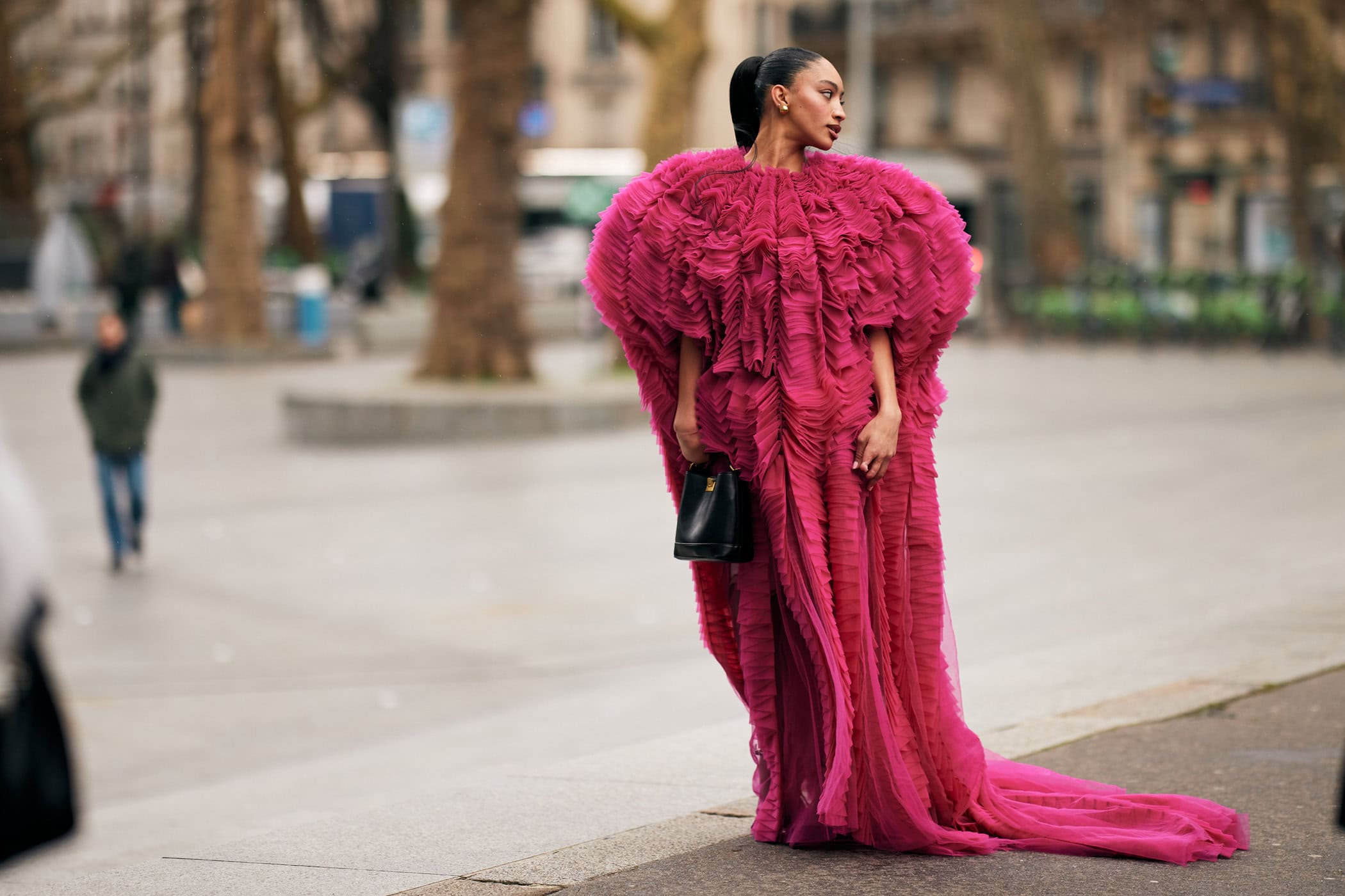 Paris Couture Street Style Spring 2025 Shows