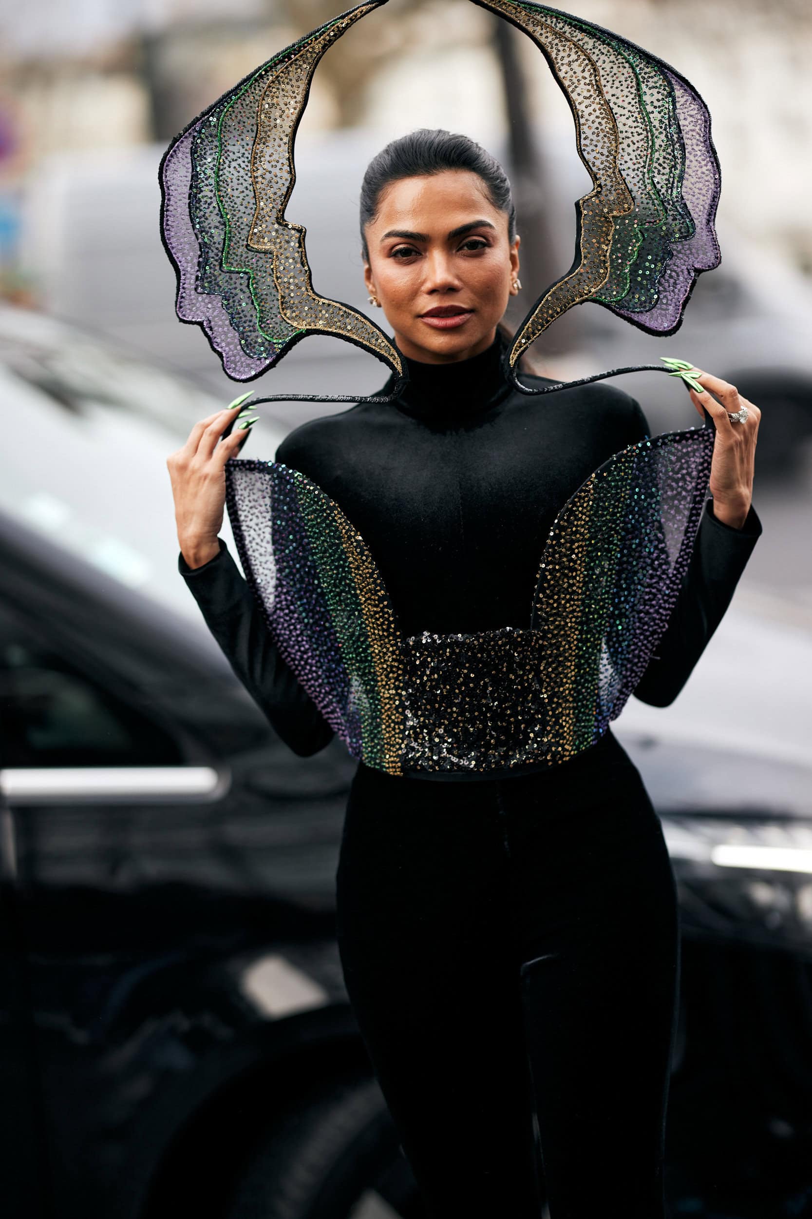 Paris Couture Street Style Spring 2025 Shows