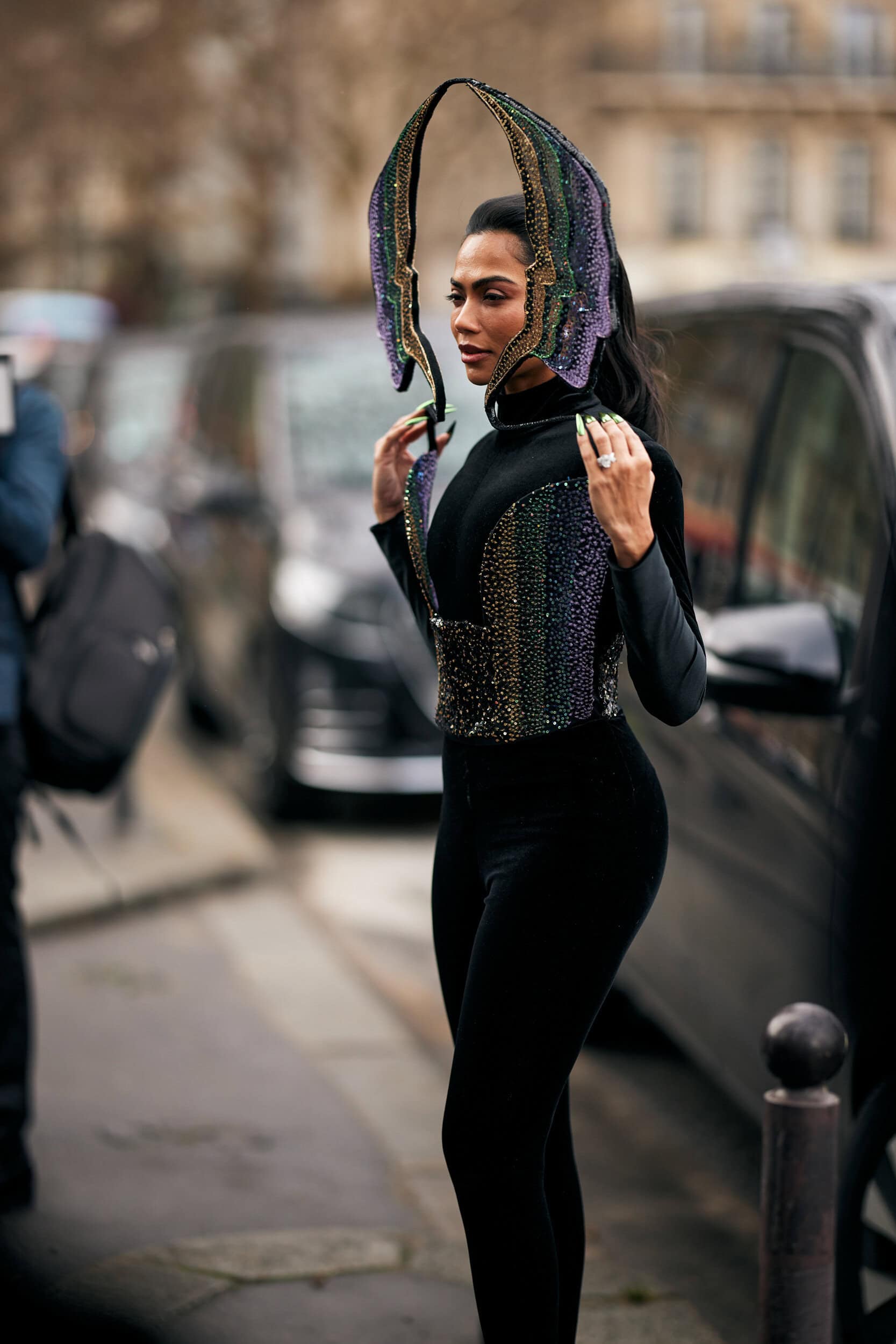 Paris Couture Street Style Spring 2025 Shows