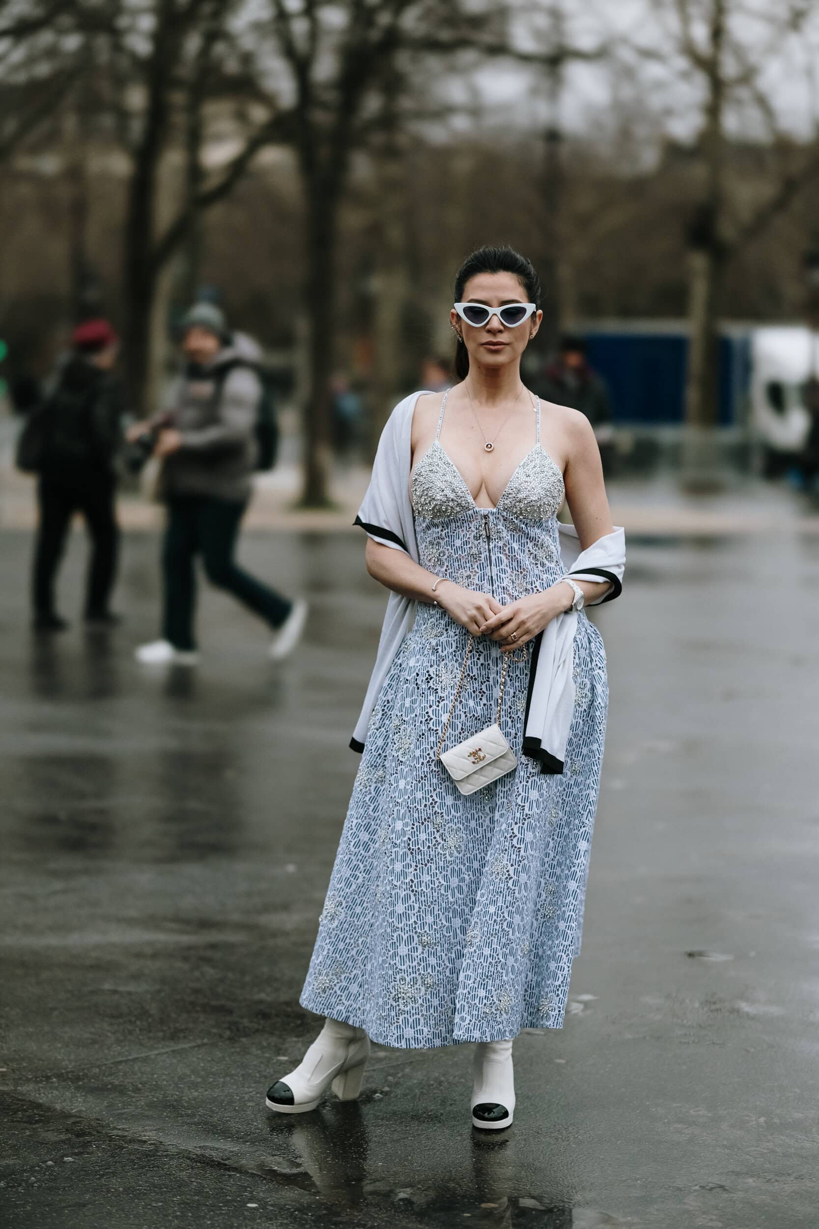 Paris Couture Street Style Spring 2025 Shows