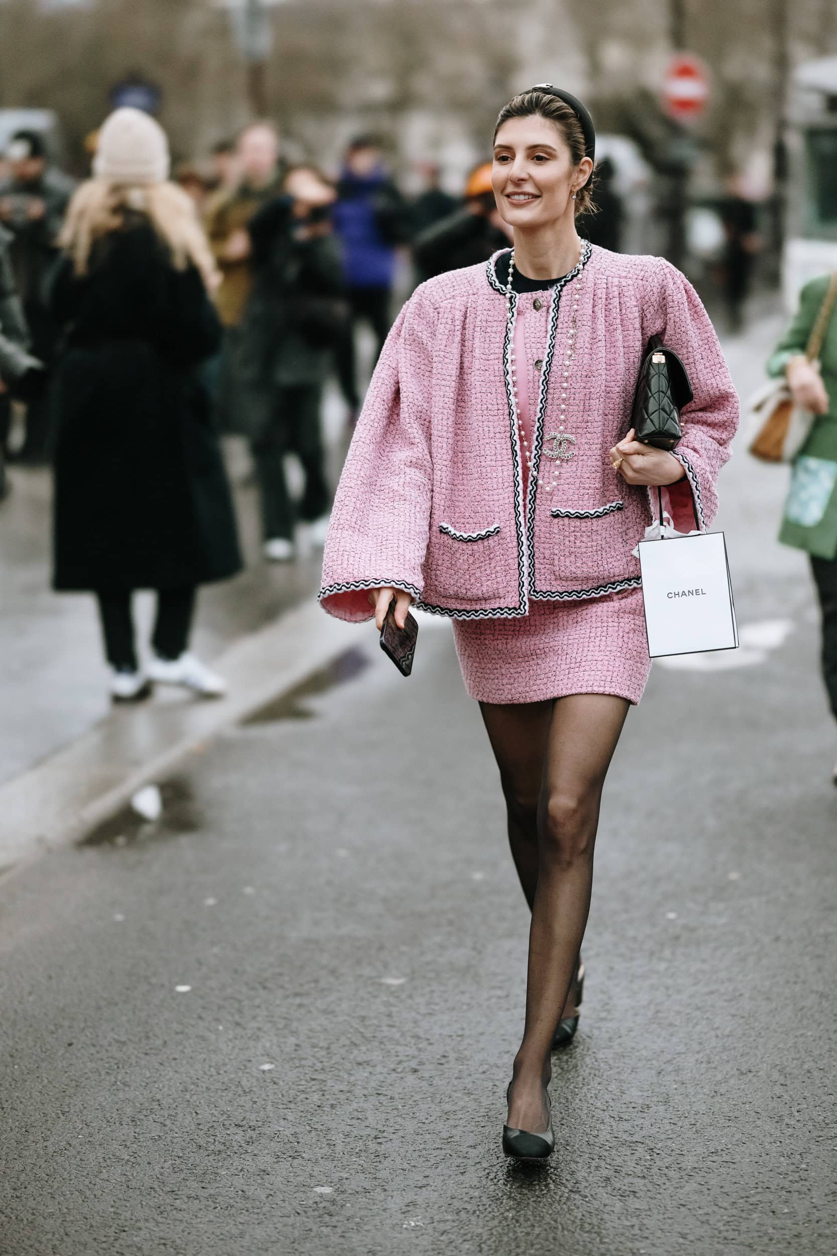 Paris Couture Street Style Spring 2025 Shows