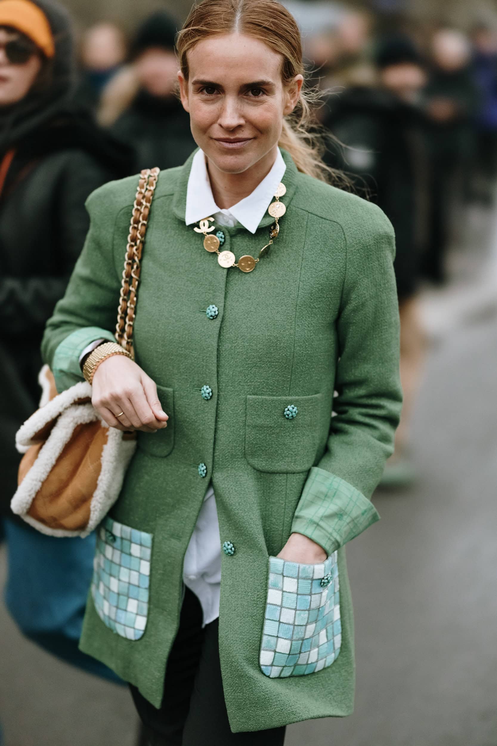 Paris Couture Street Style Spring 2025 Shows