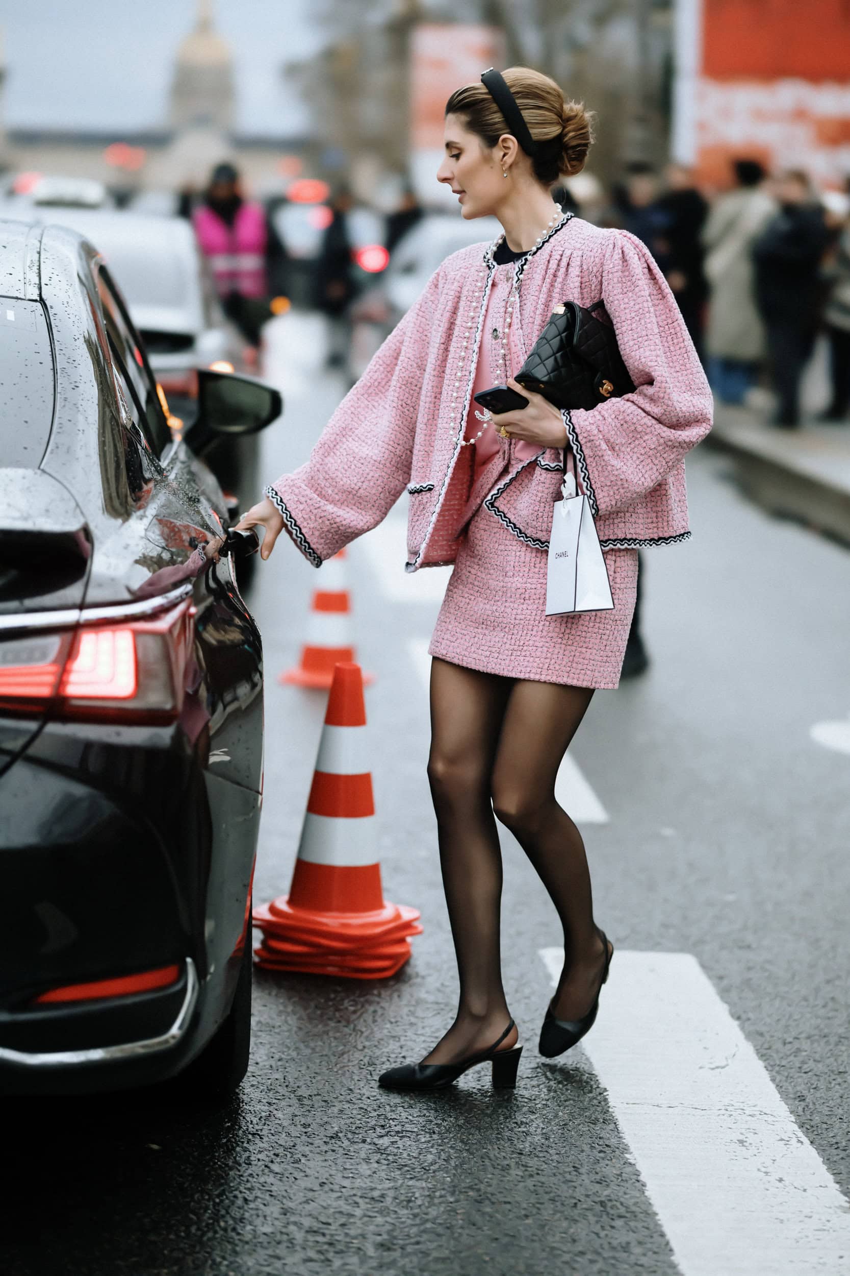 Paris Couture Street Style Spring 2025 Shows