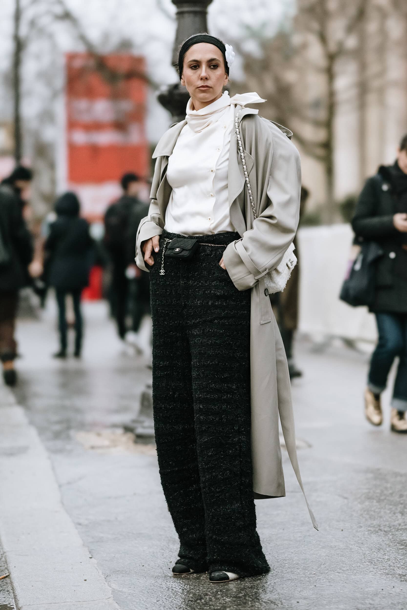 Paris Couture Street Style Spring 2025 Shows