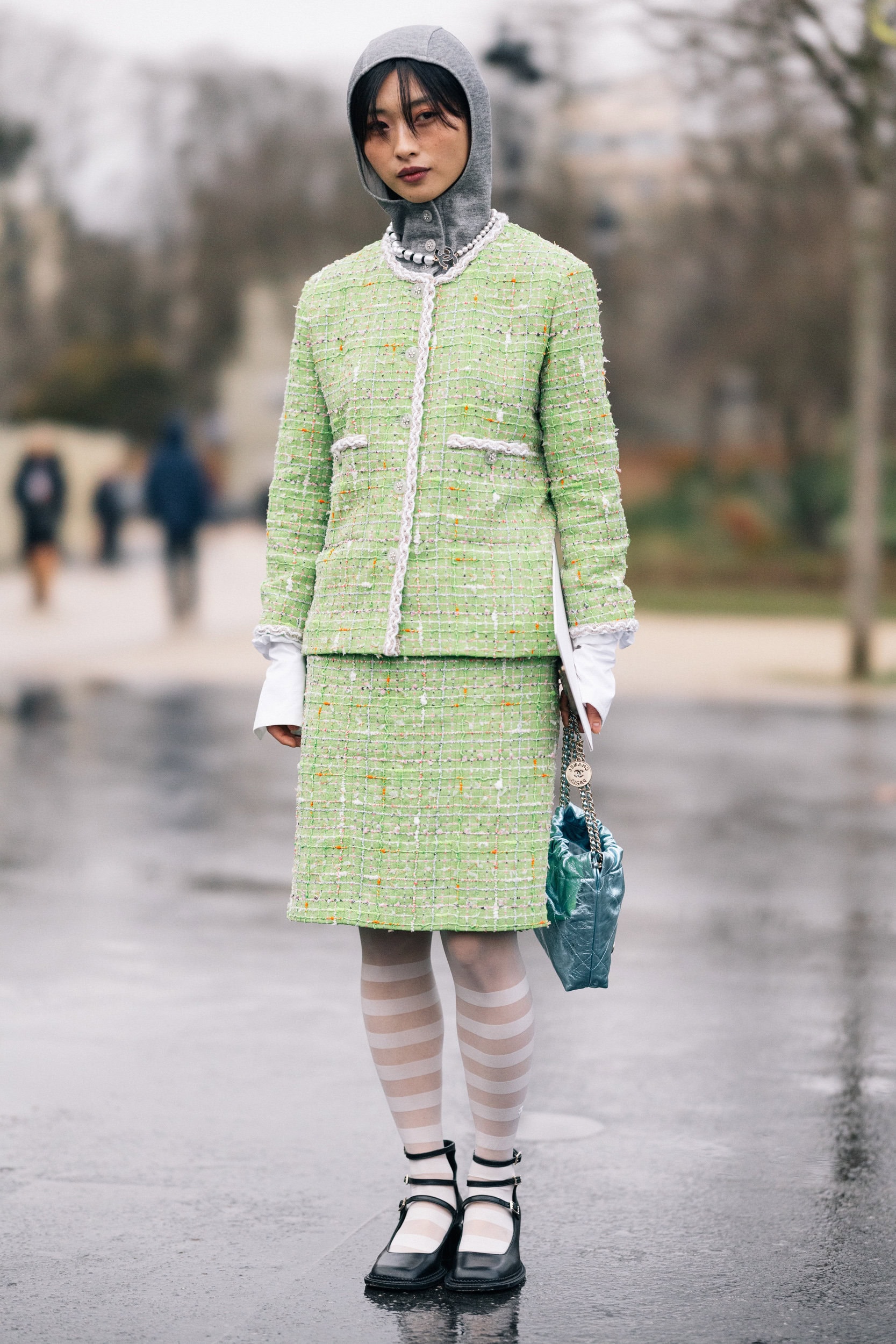 Paris Couture Street Style Spring 2025 Shows