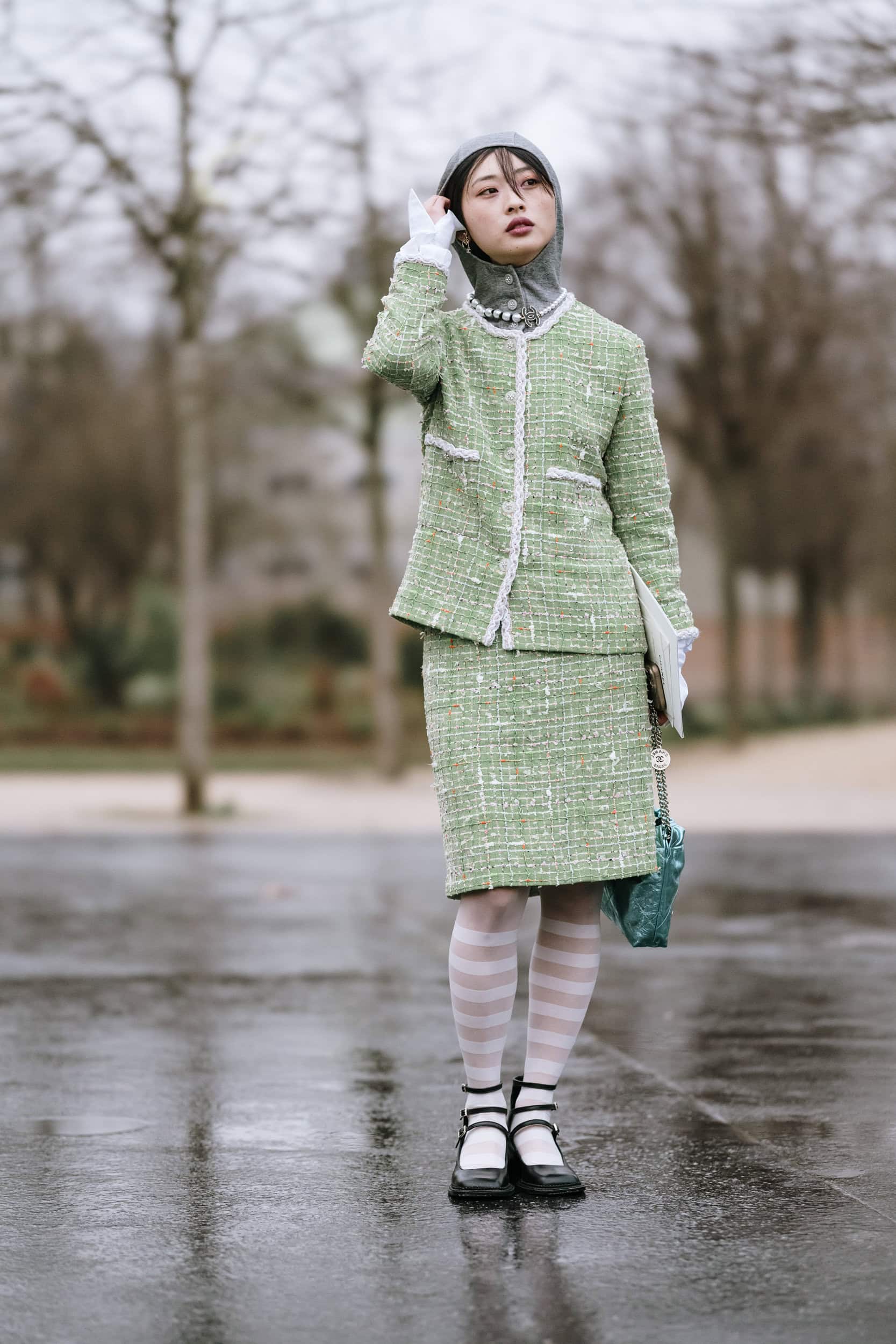 Paris Couture Street Style Spring 2025 Shows