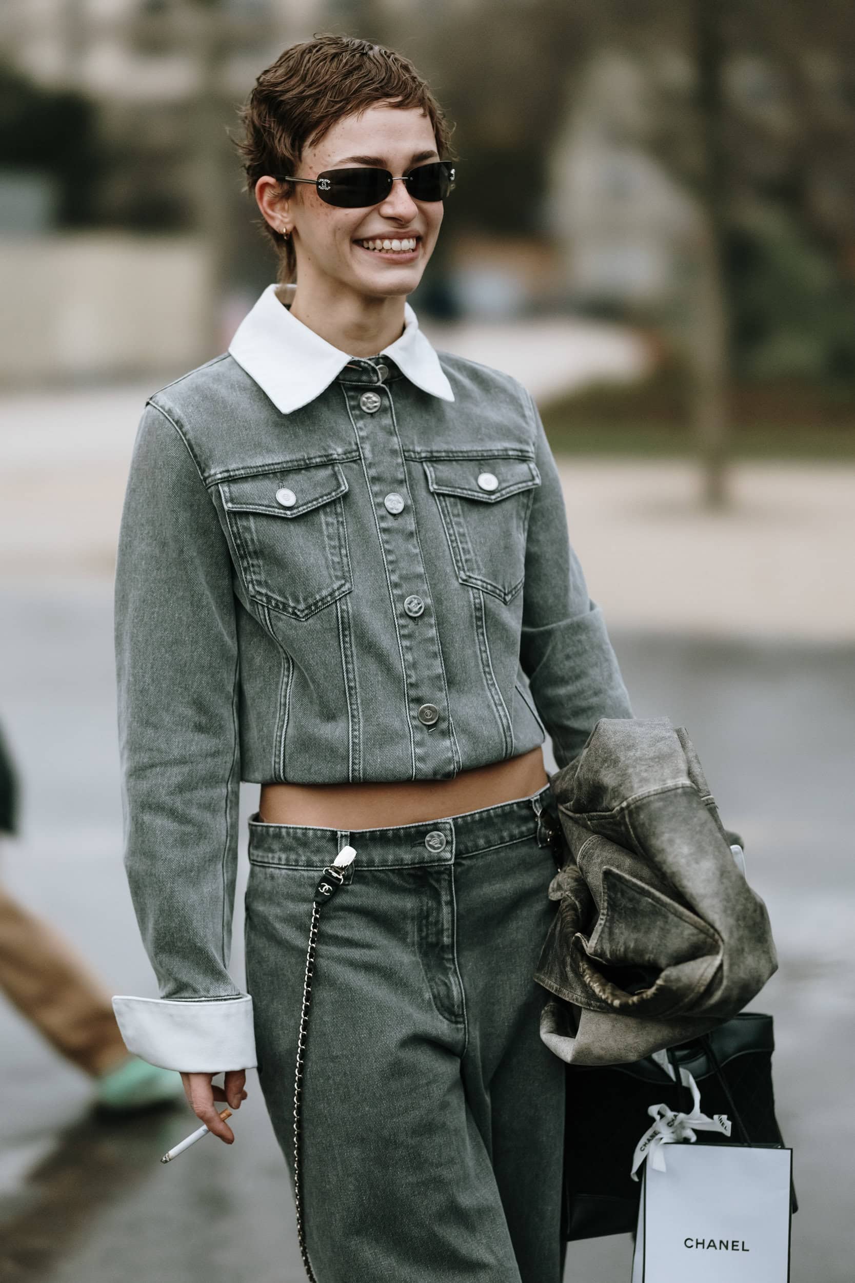 Paris Couture Street Style Spring 2025 Shows