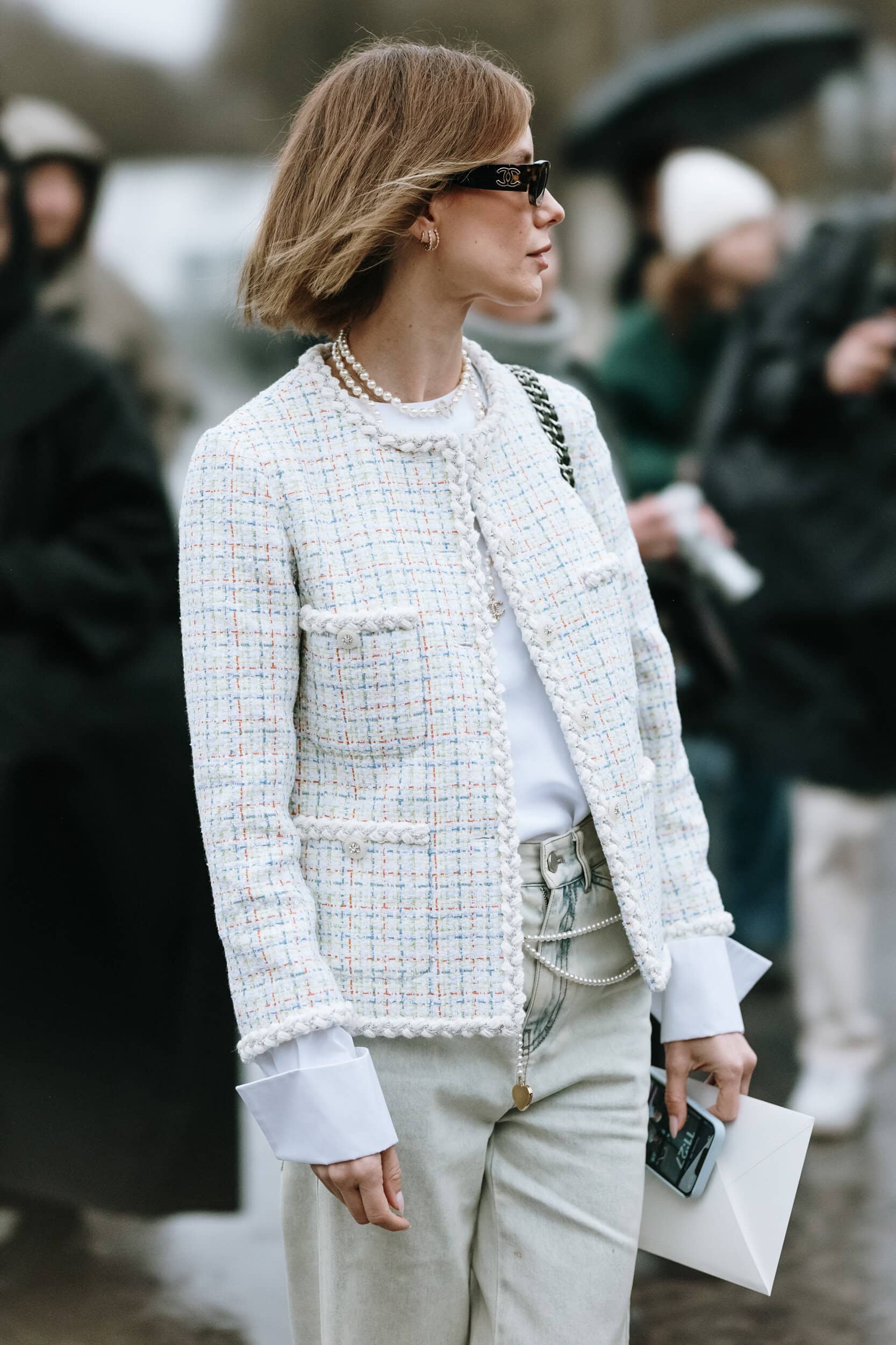 Paris Couture Street Style Spring 2025 Shows